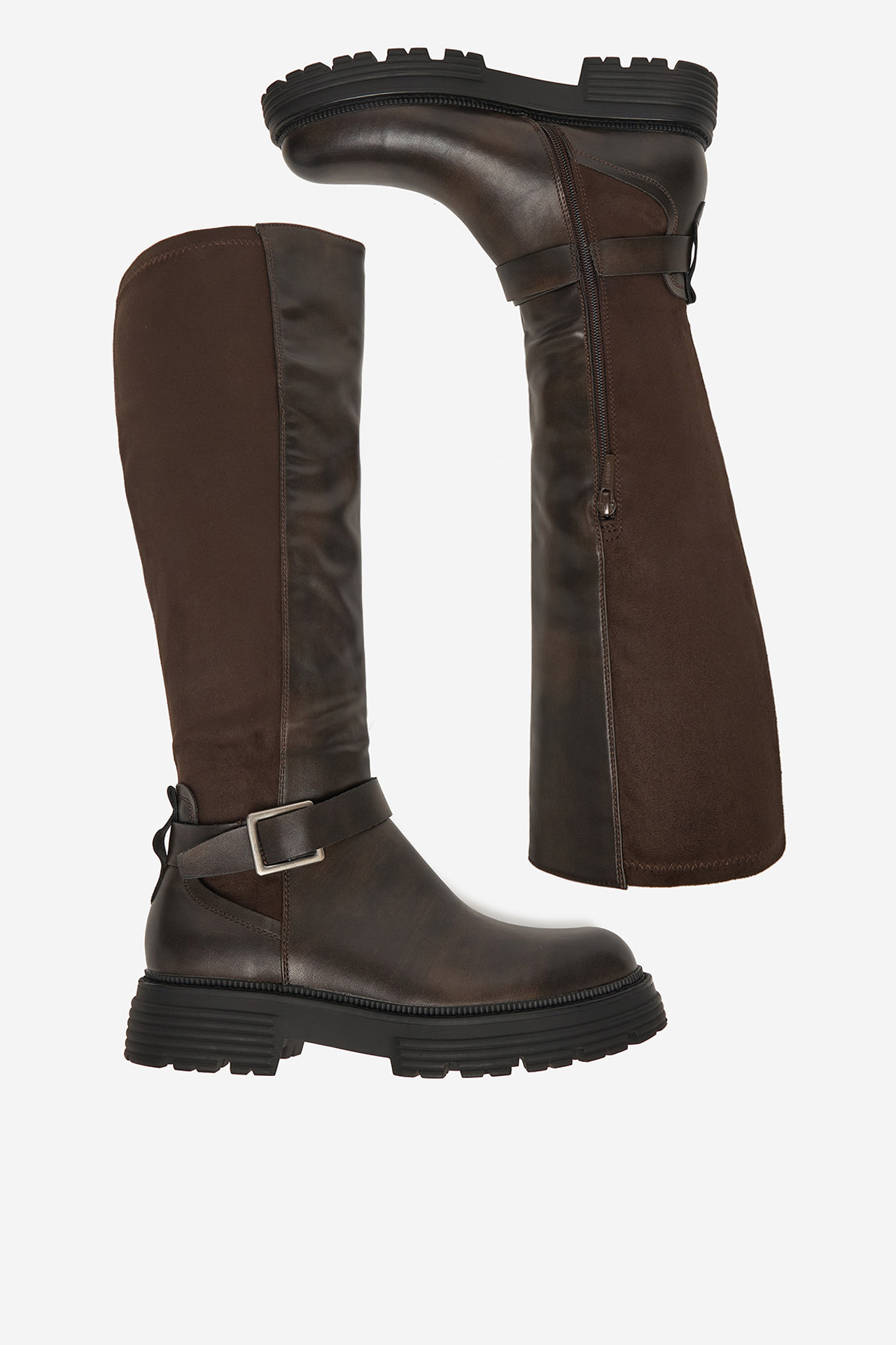 Kozačky Tmavě hnědá