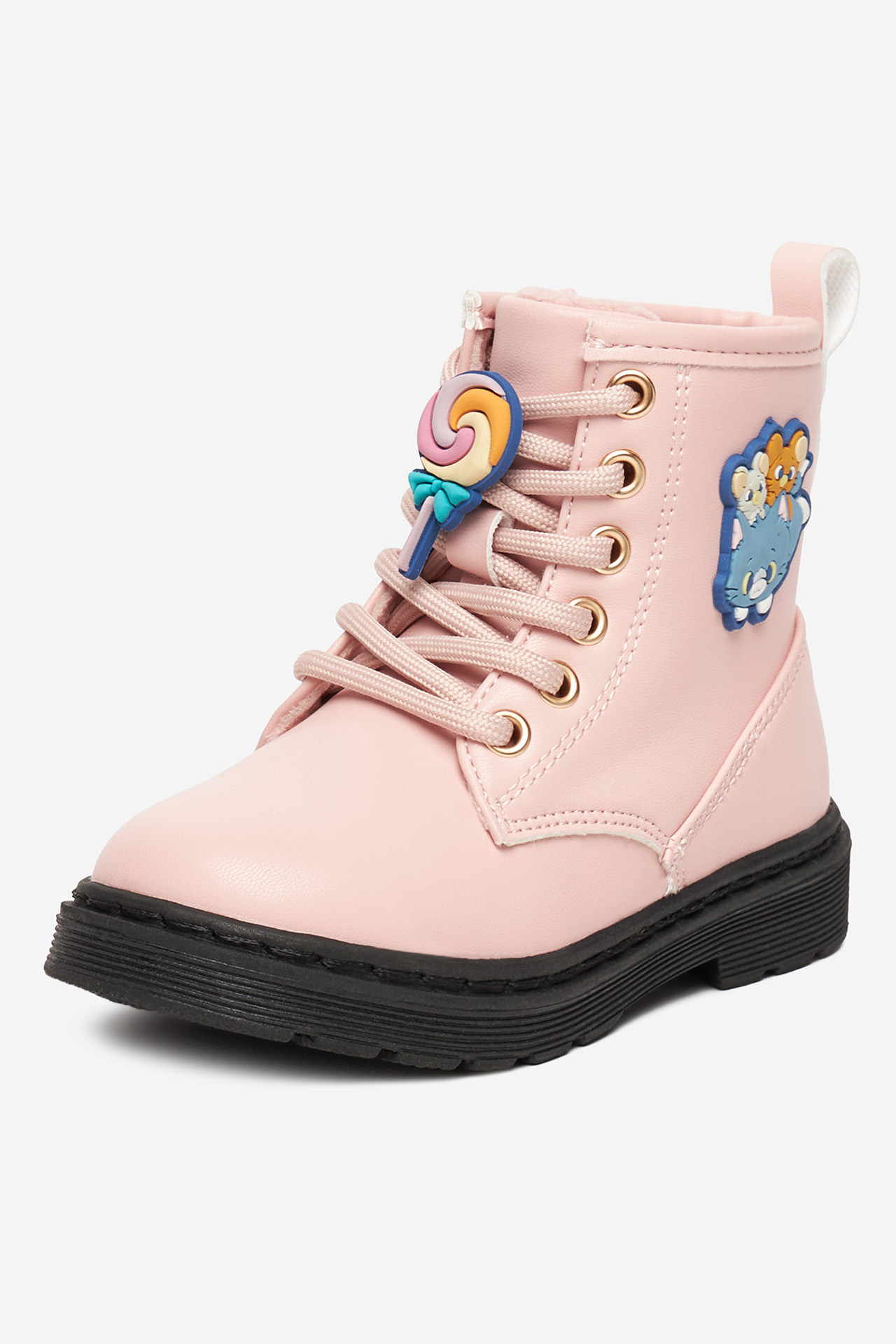 Kotníková obuv Světle růžová