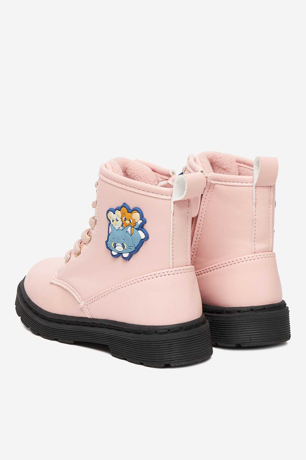 Kotníková obuv Světle růžová