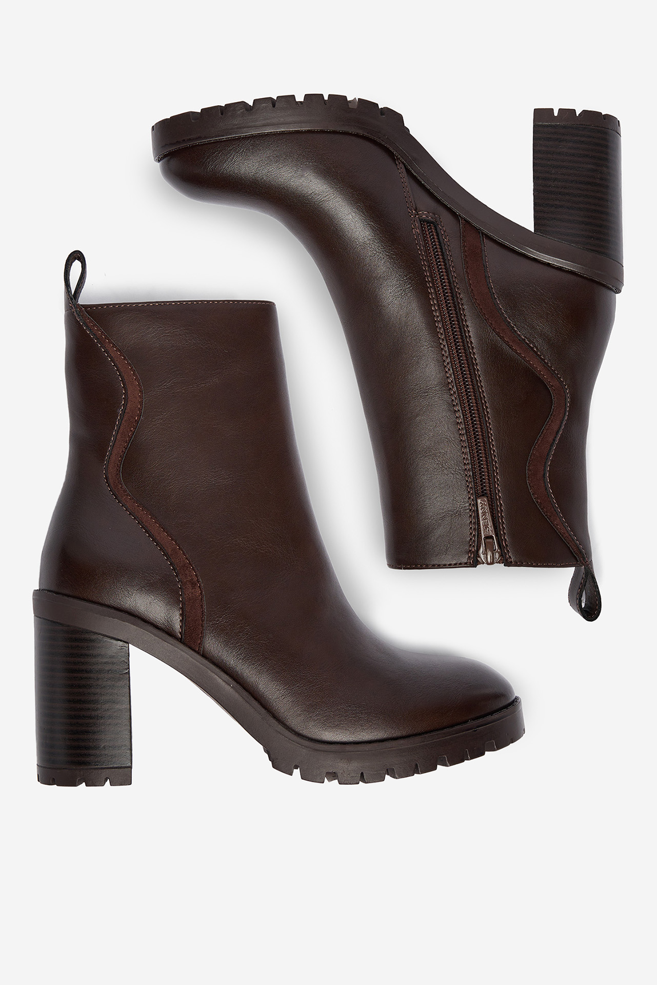 Polokozačky Tmavě hnědá