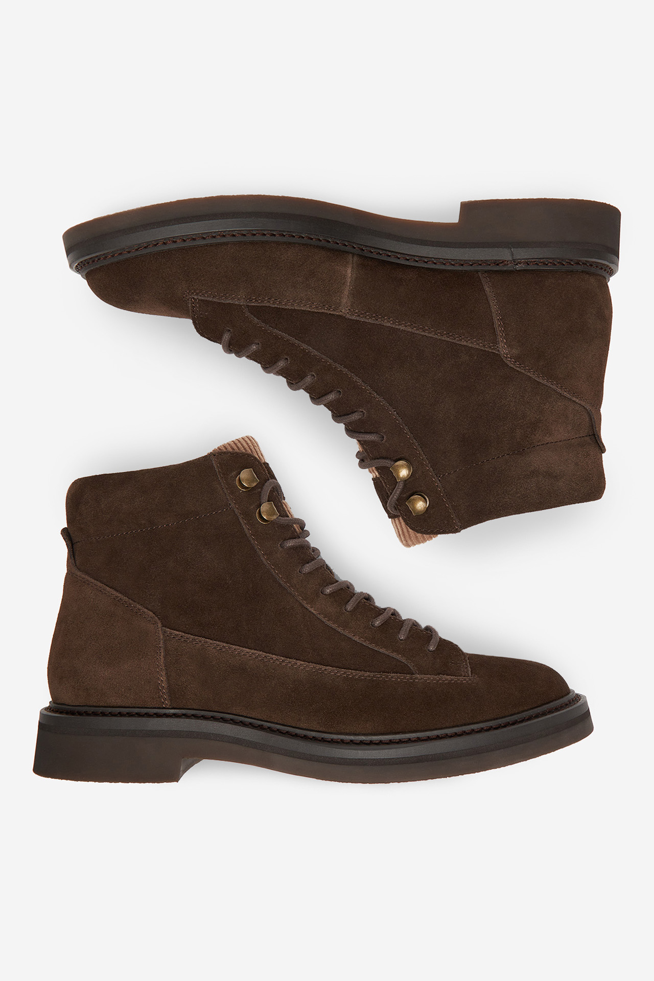 Kotníková obuv Hnědá