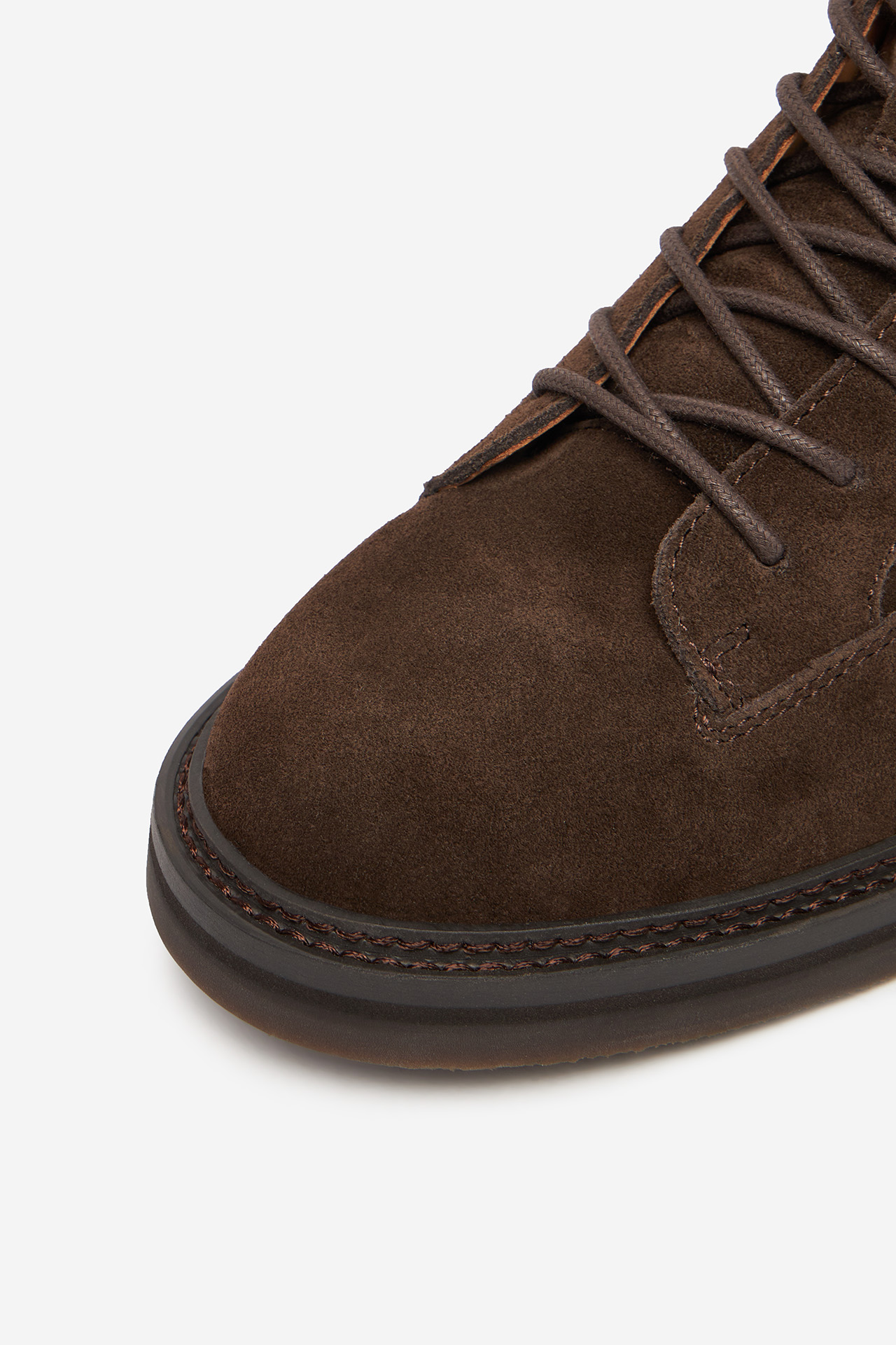 Kotníková obuv Hnědá