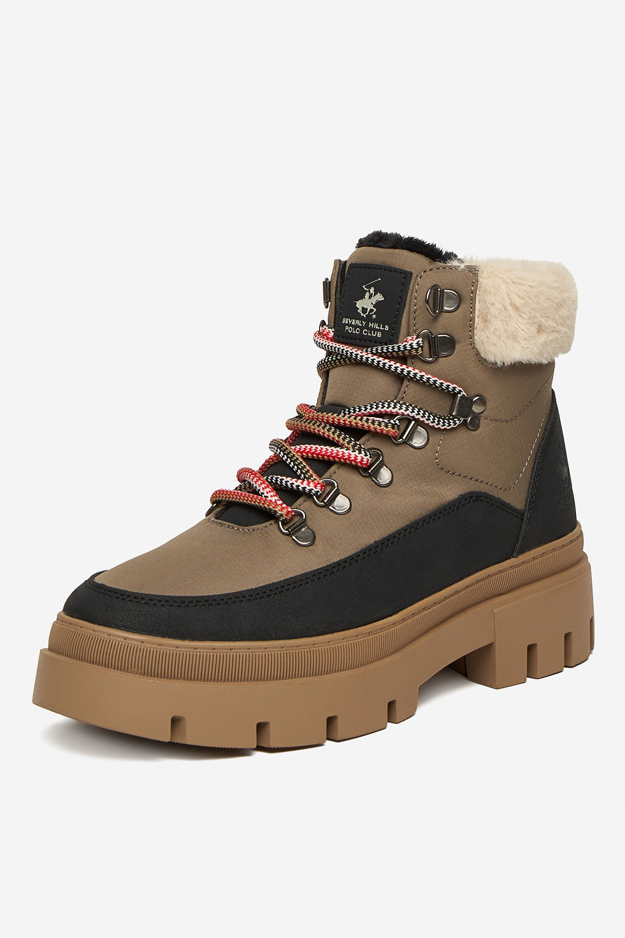 Kotníková obuv Světle hnědá