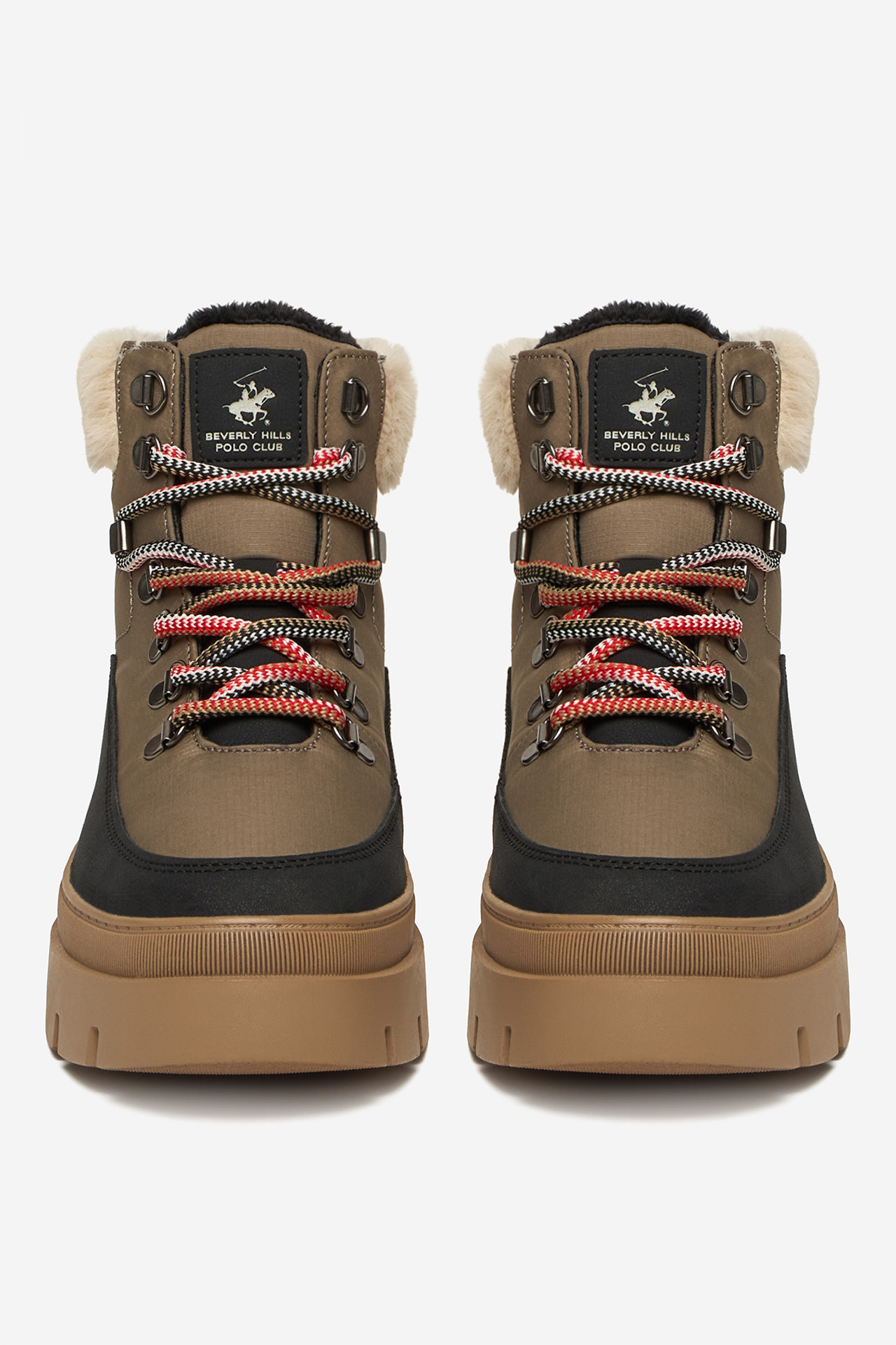 Kotníková obuv Světle hnědá