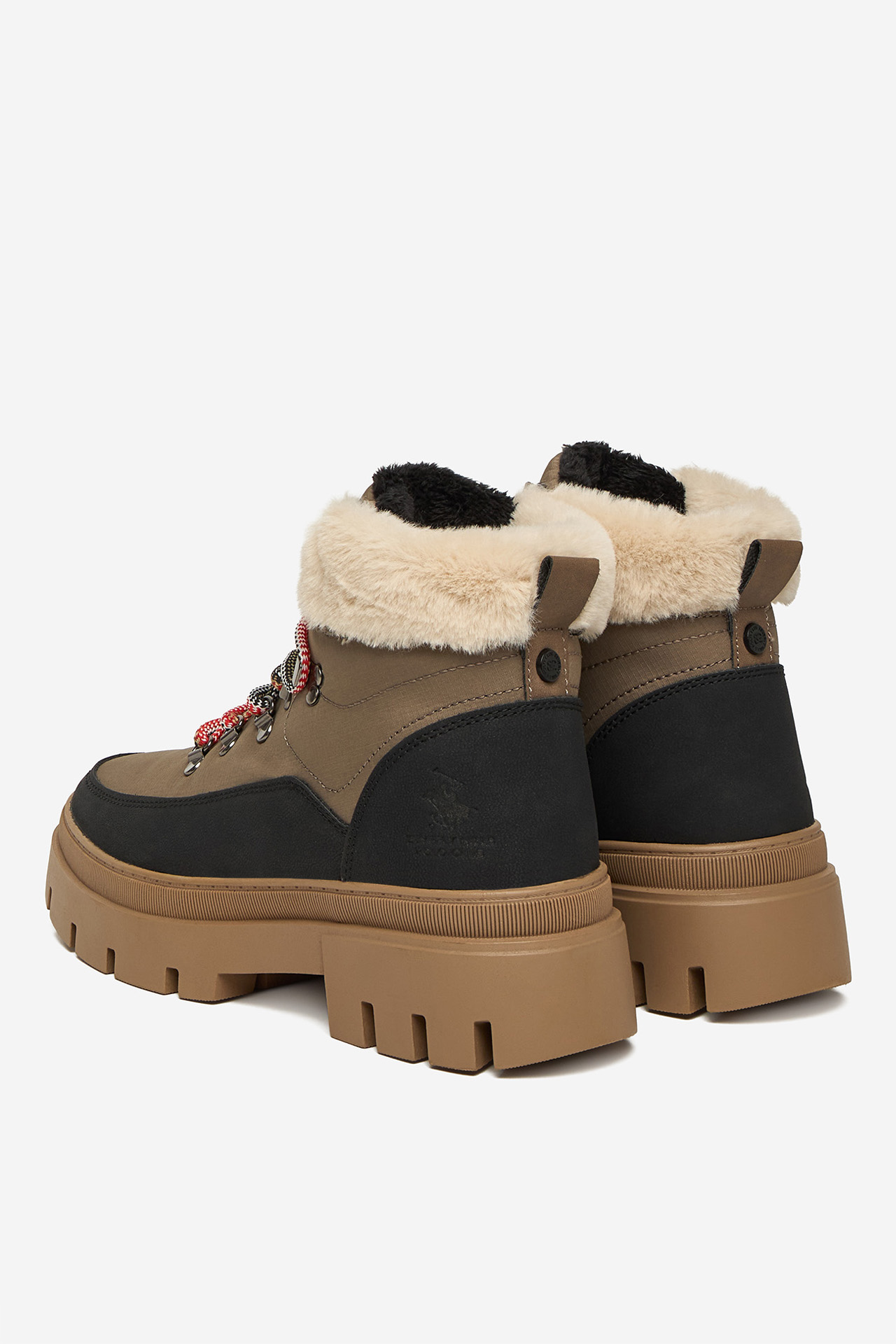 Kotníková obuv Světle hnědá