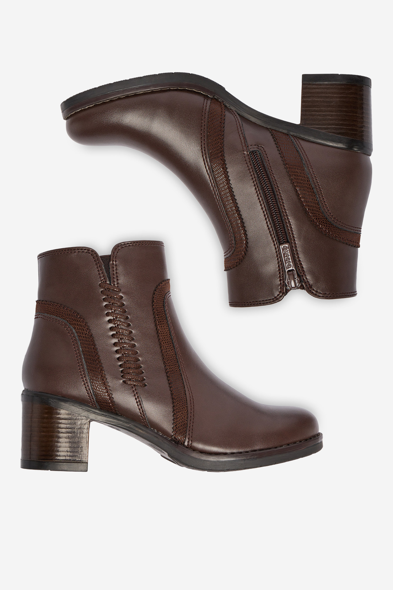 Polokozačky Tmavě hnědá