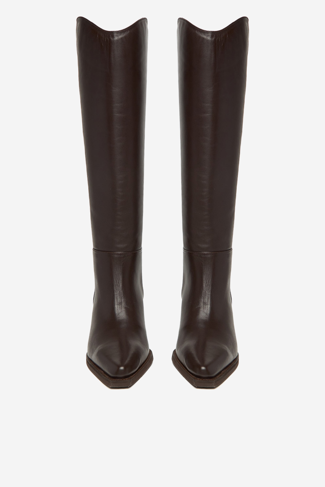 Kozačky Tmavě hnědá