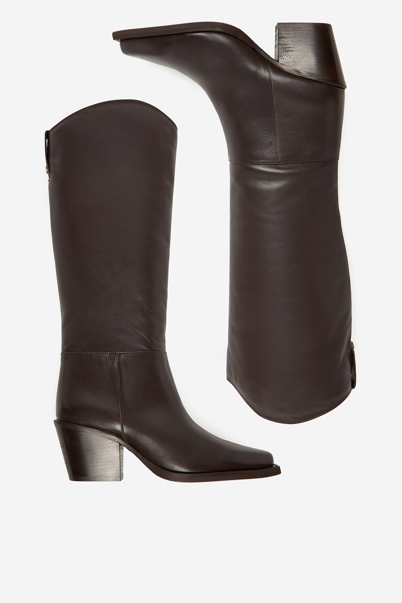 Kozačky Tmavě hnědá