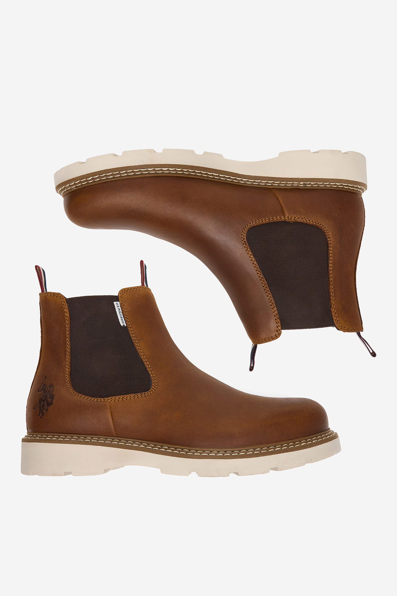 Gležnjarji chelsea Rjava