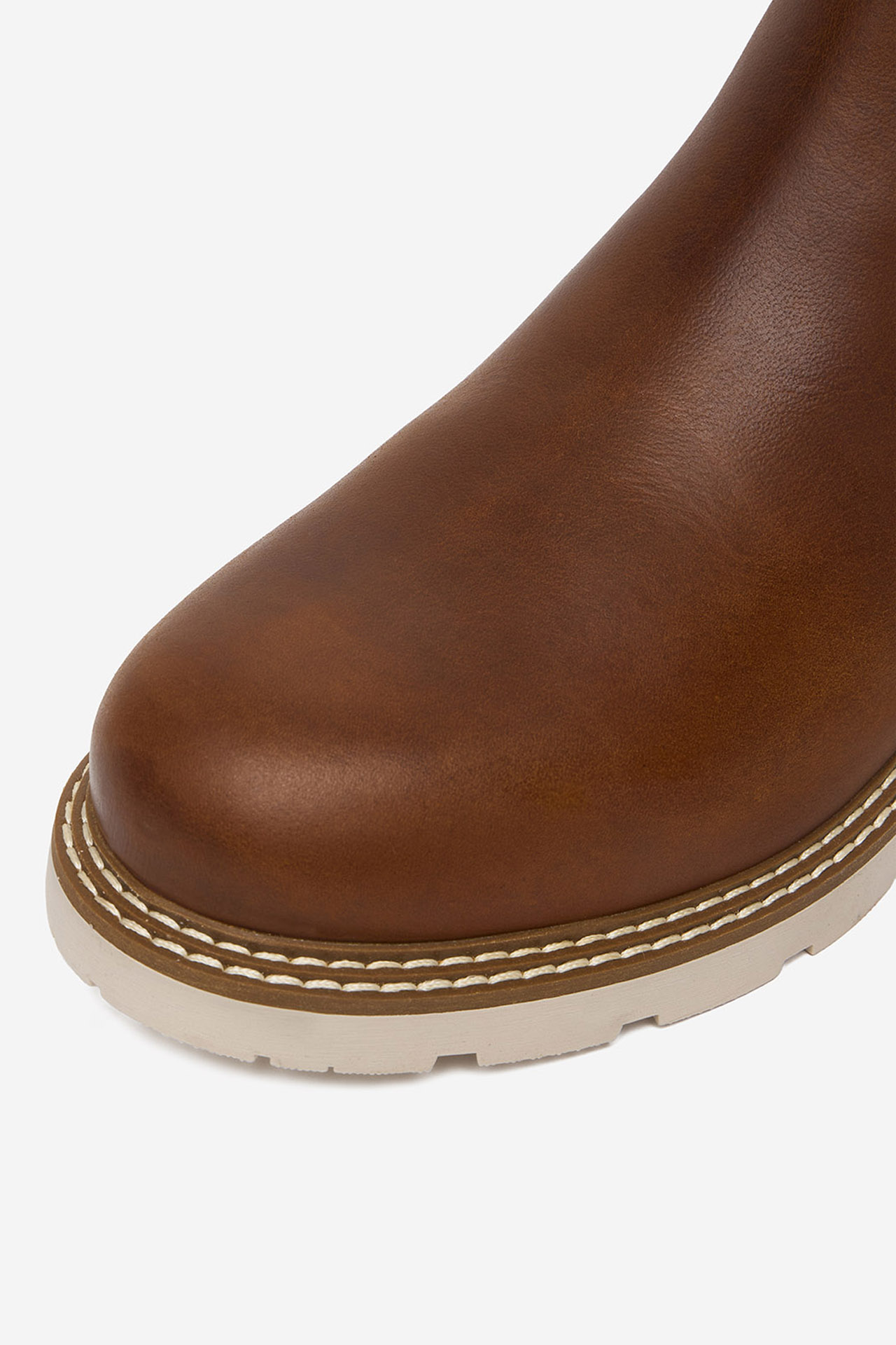 Gležnjarji chelsea Rjava