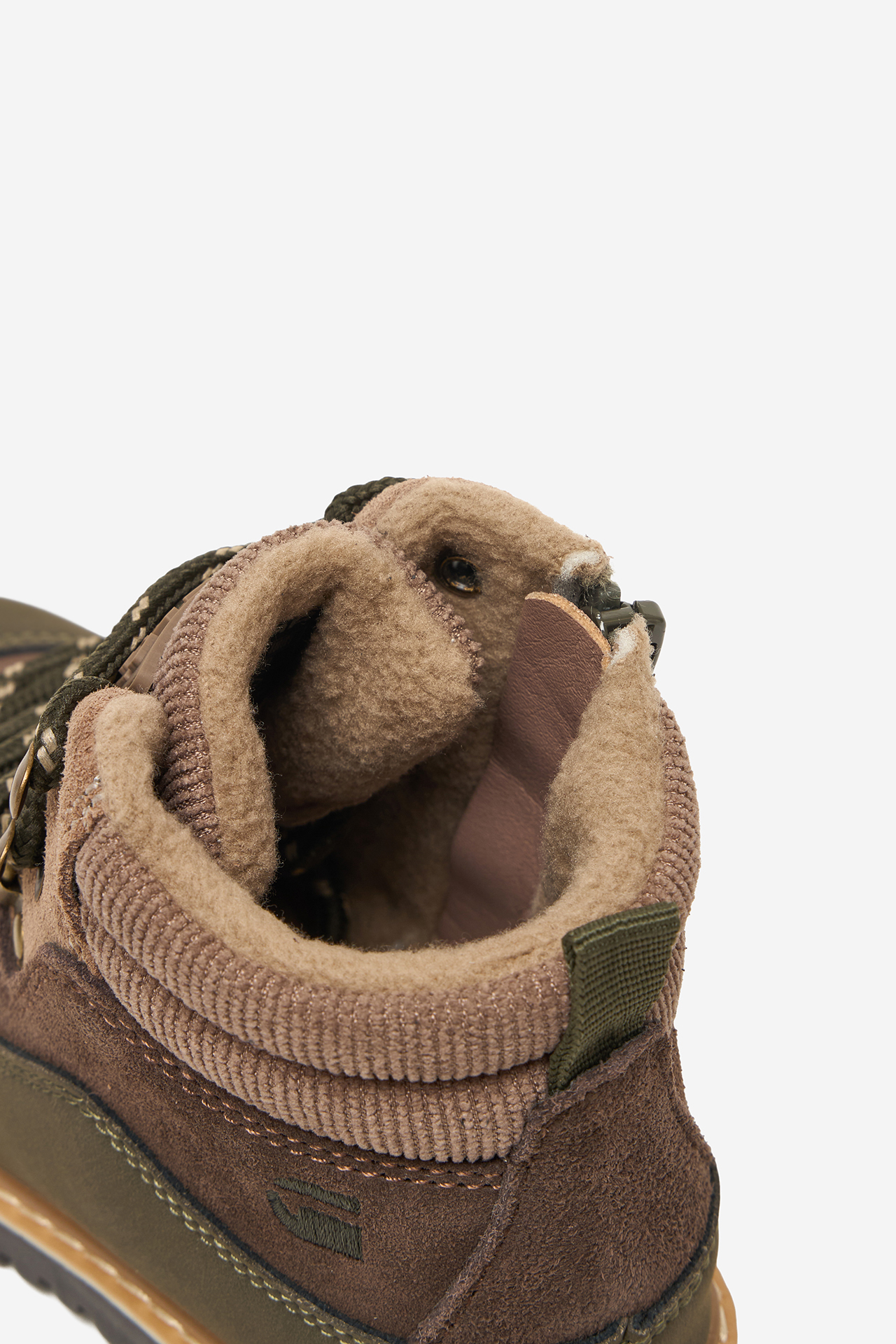 Kotníková obuv Khaki