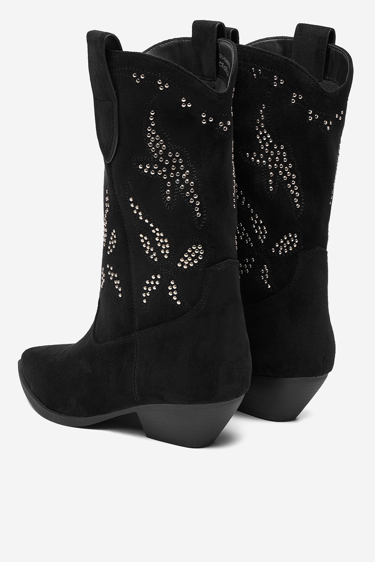 Kovbojská obuv Černá