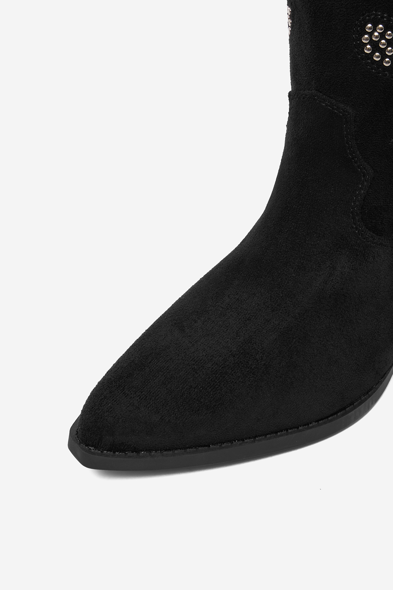 Kovbojská obuv Černá