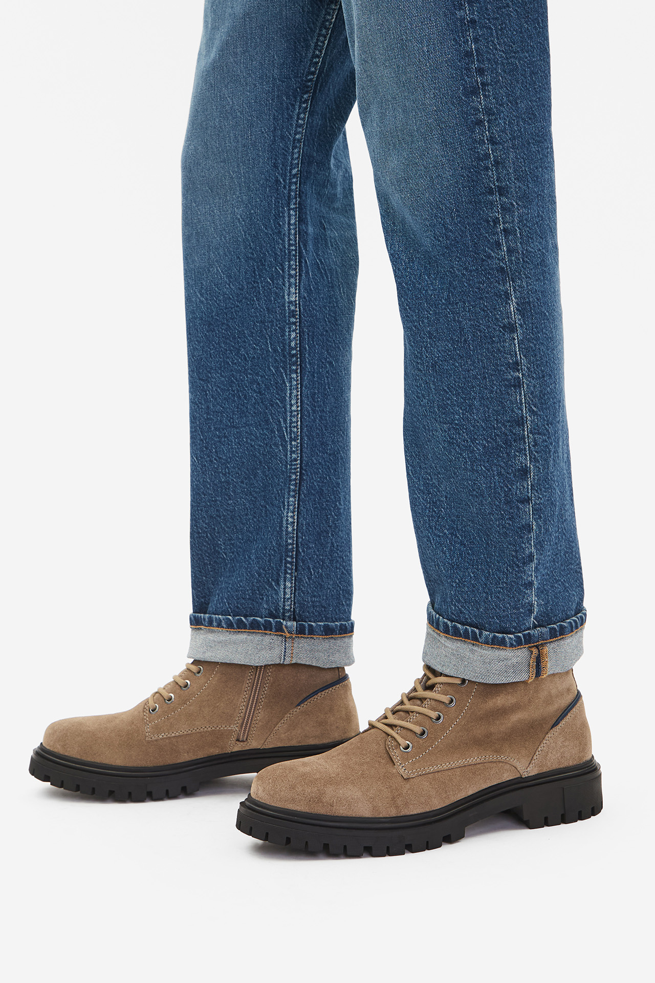 Kotníková obuv Béžová