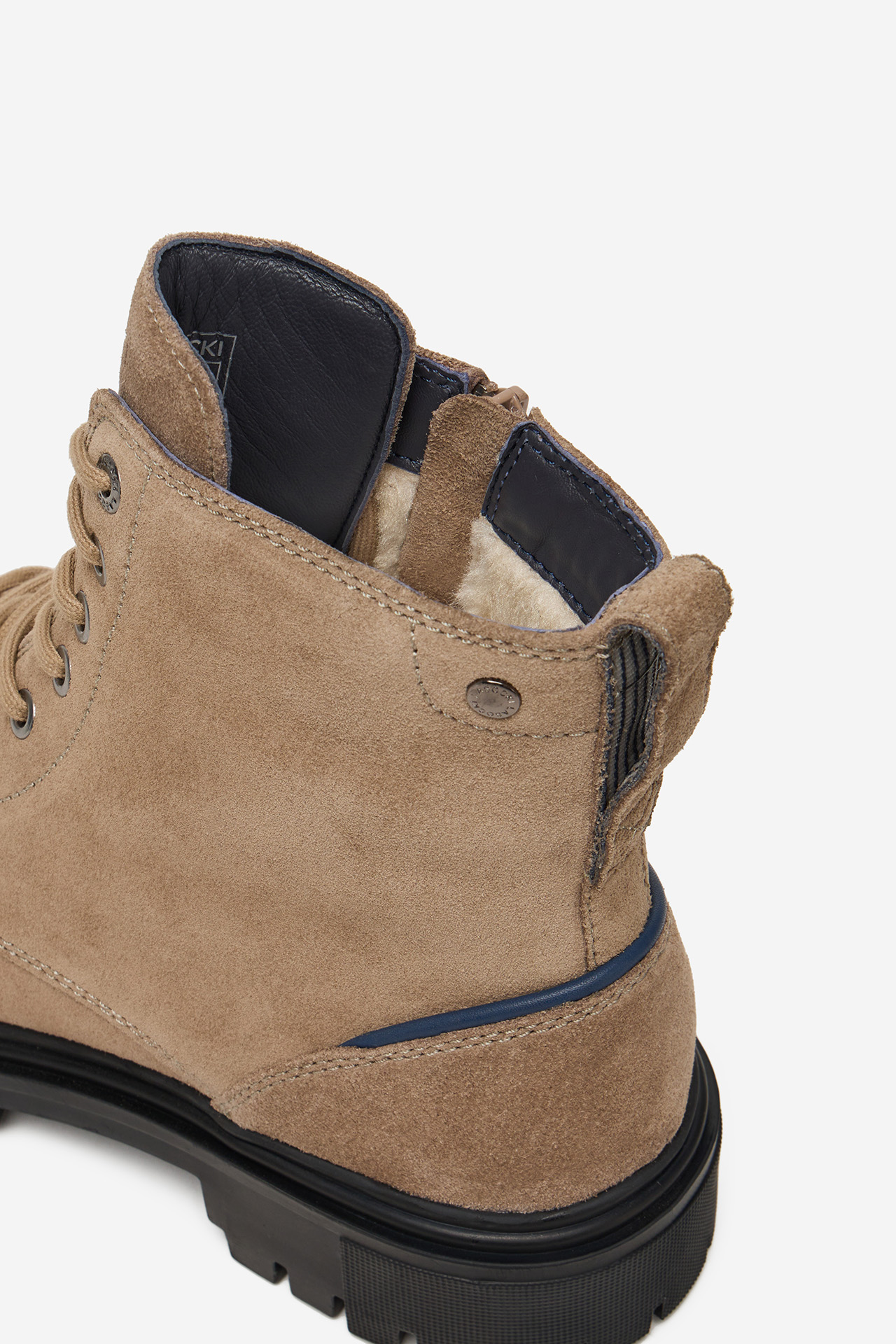 Kotníková obuv Béžová