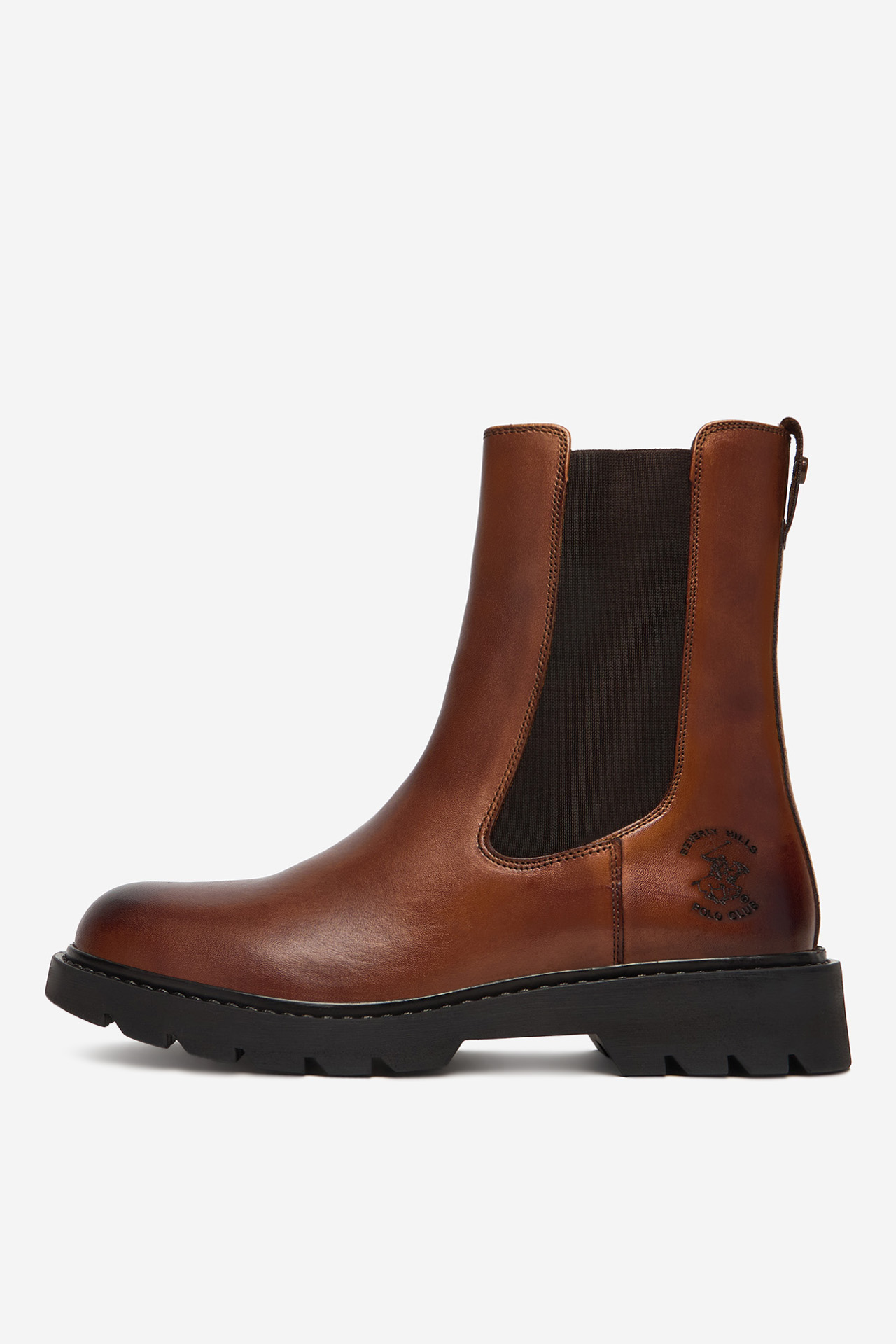 Gležnjarji chelsea Rjava