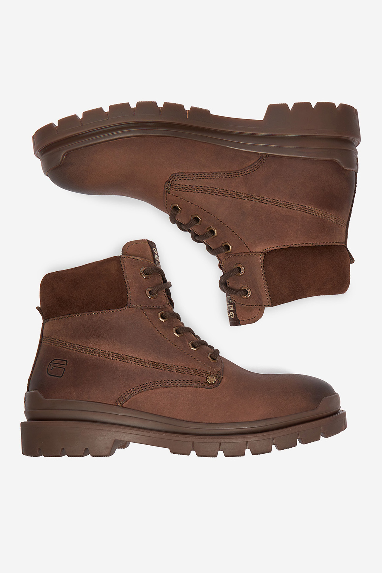 Kotníková obuv Tmavě hnědá