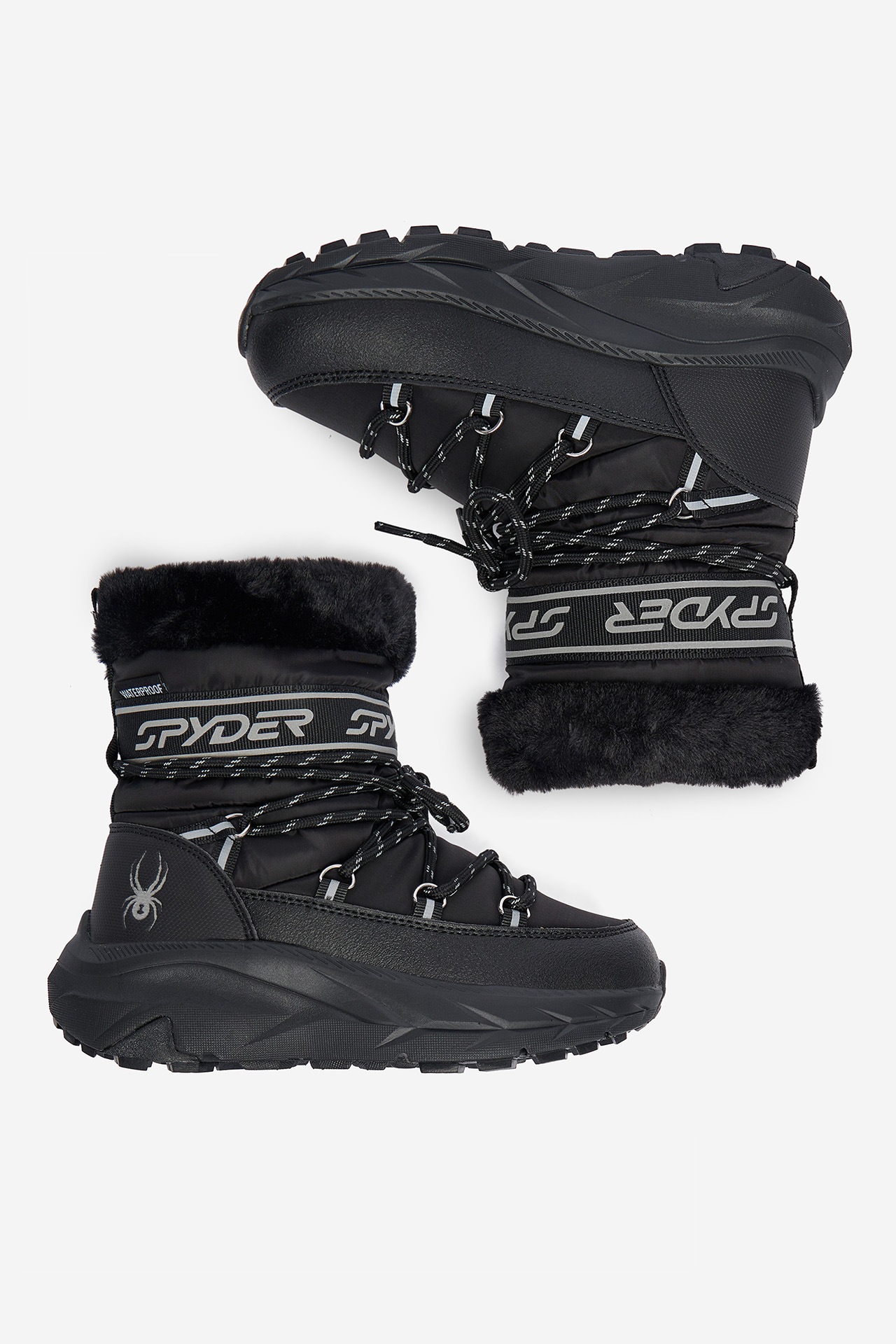 Škornji za sneg Črna