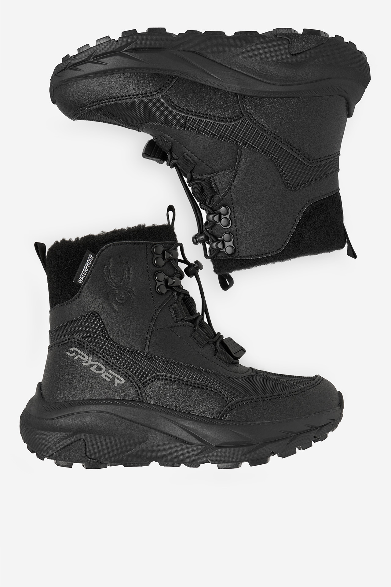 Škornji za sneg Črna