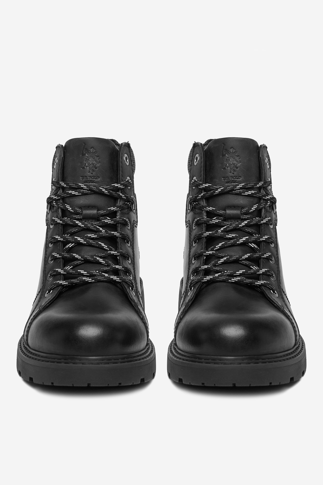 Gležnjarji z vezalkami Črna