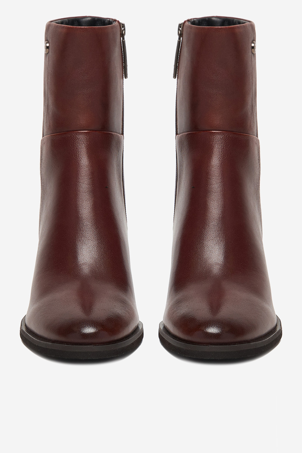 Škornji Bordo rdeča