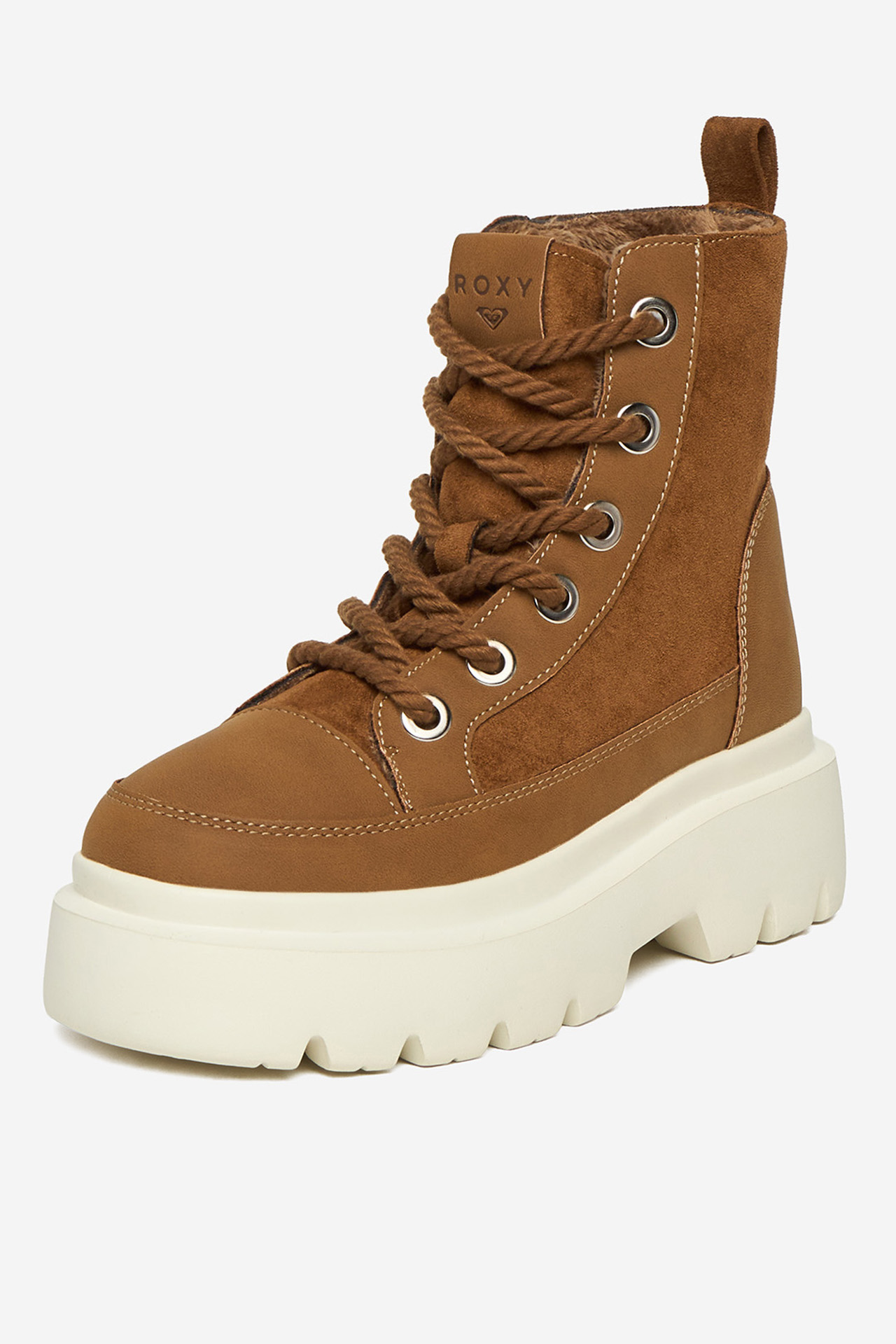 Šnurovacie topánky Hnedá