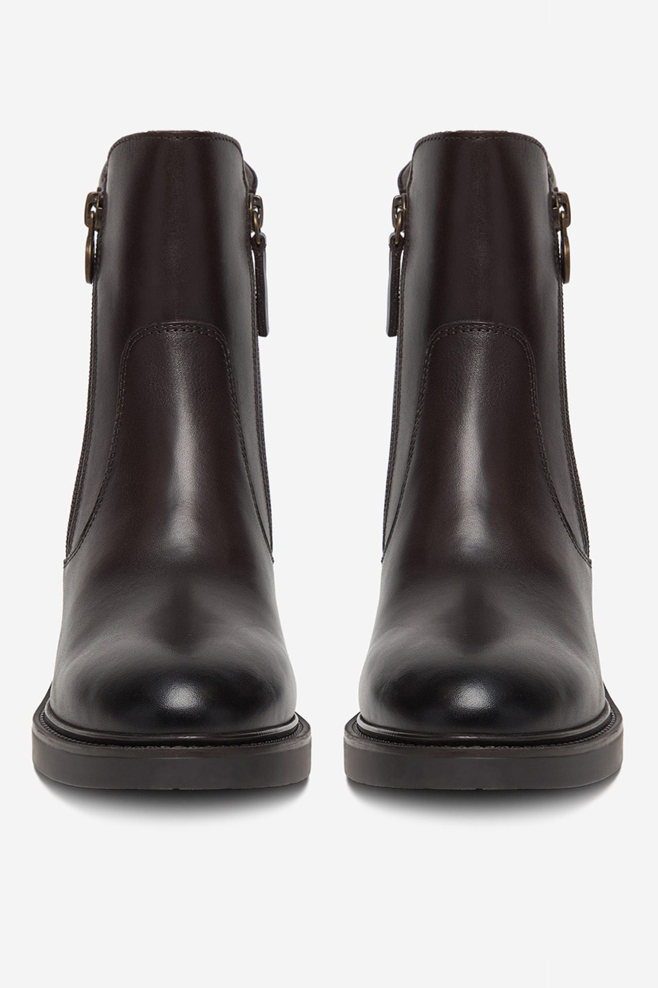 Škornji Čokoladno rjava