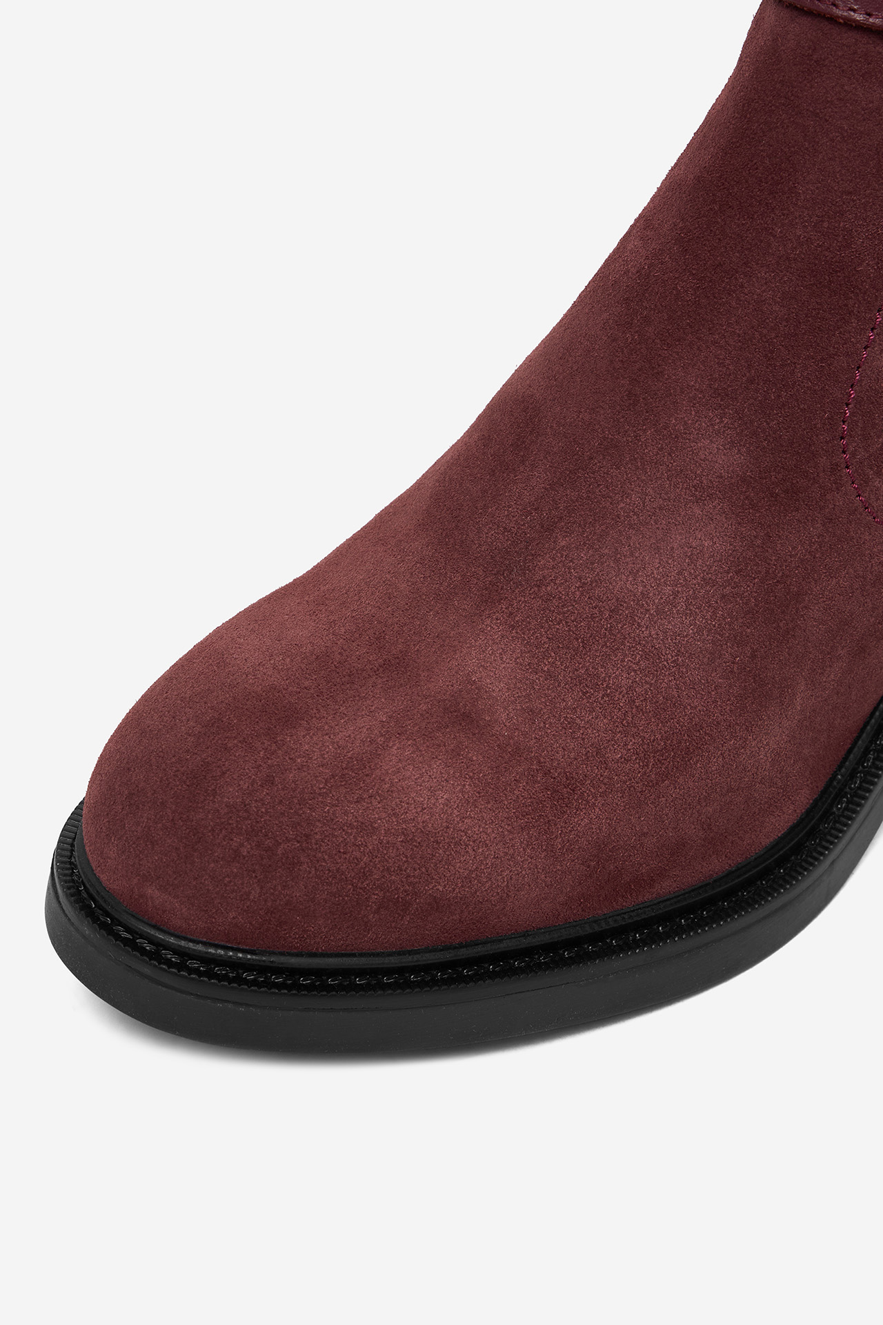 Škornji Bordo rdeča