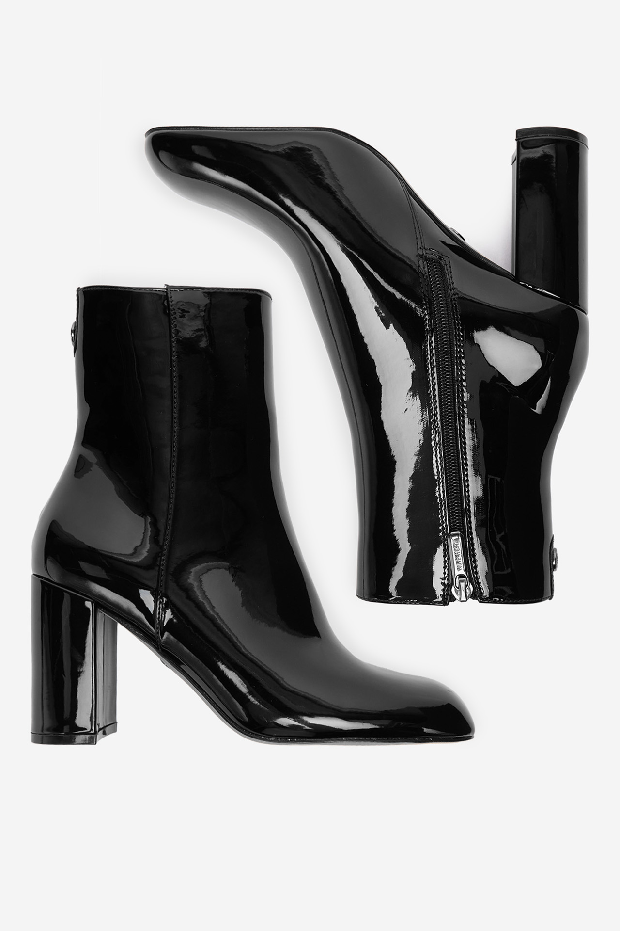 Členková obuv Čierna