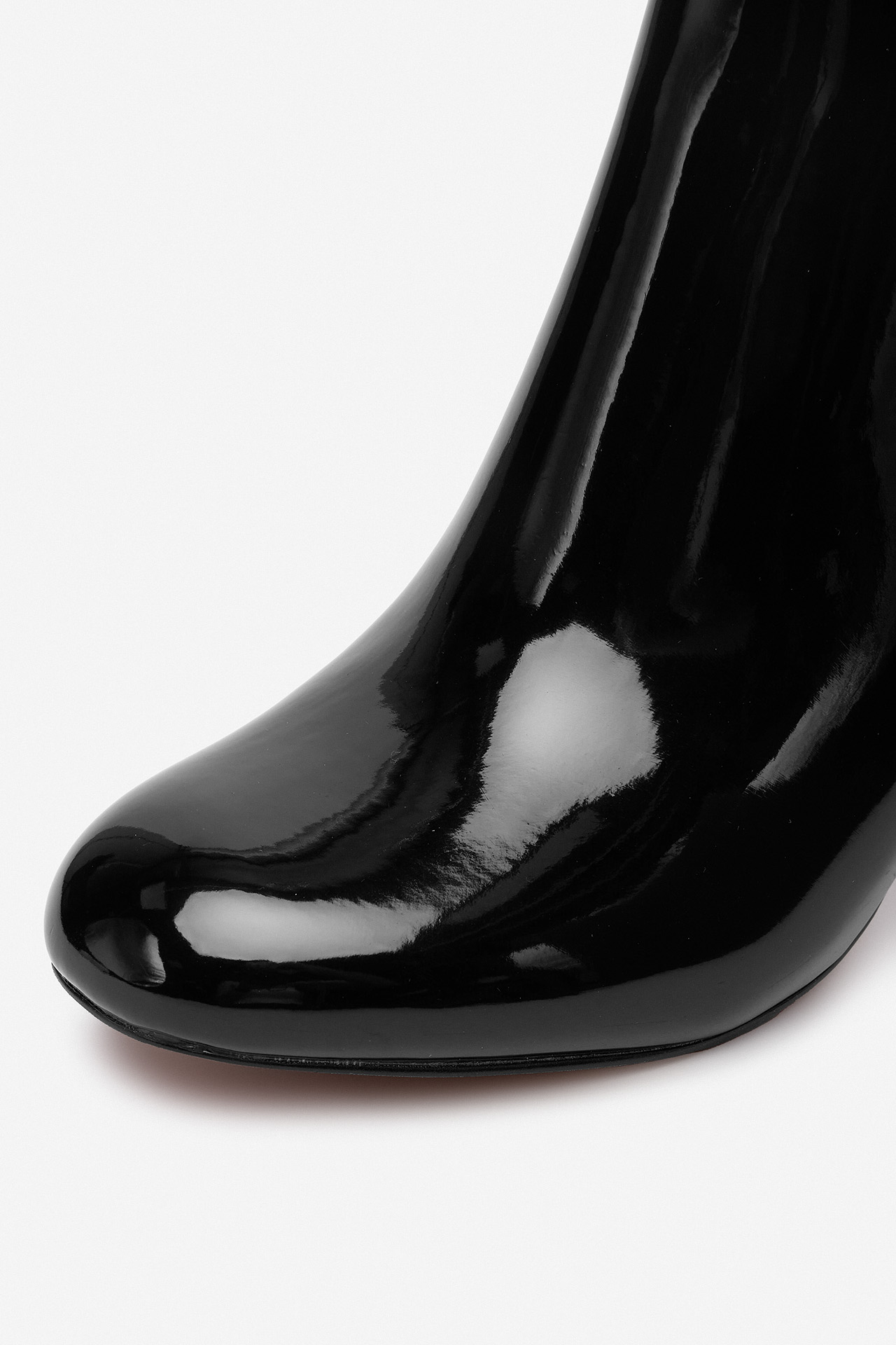 Členková obuv Čierna