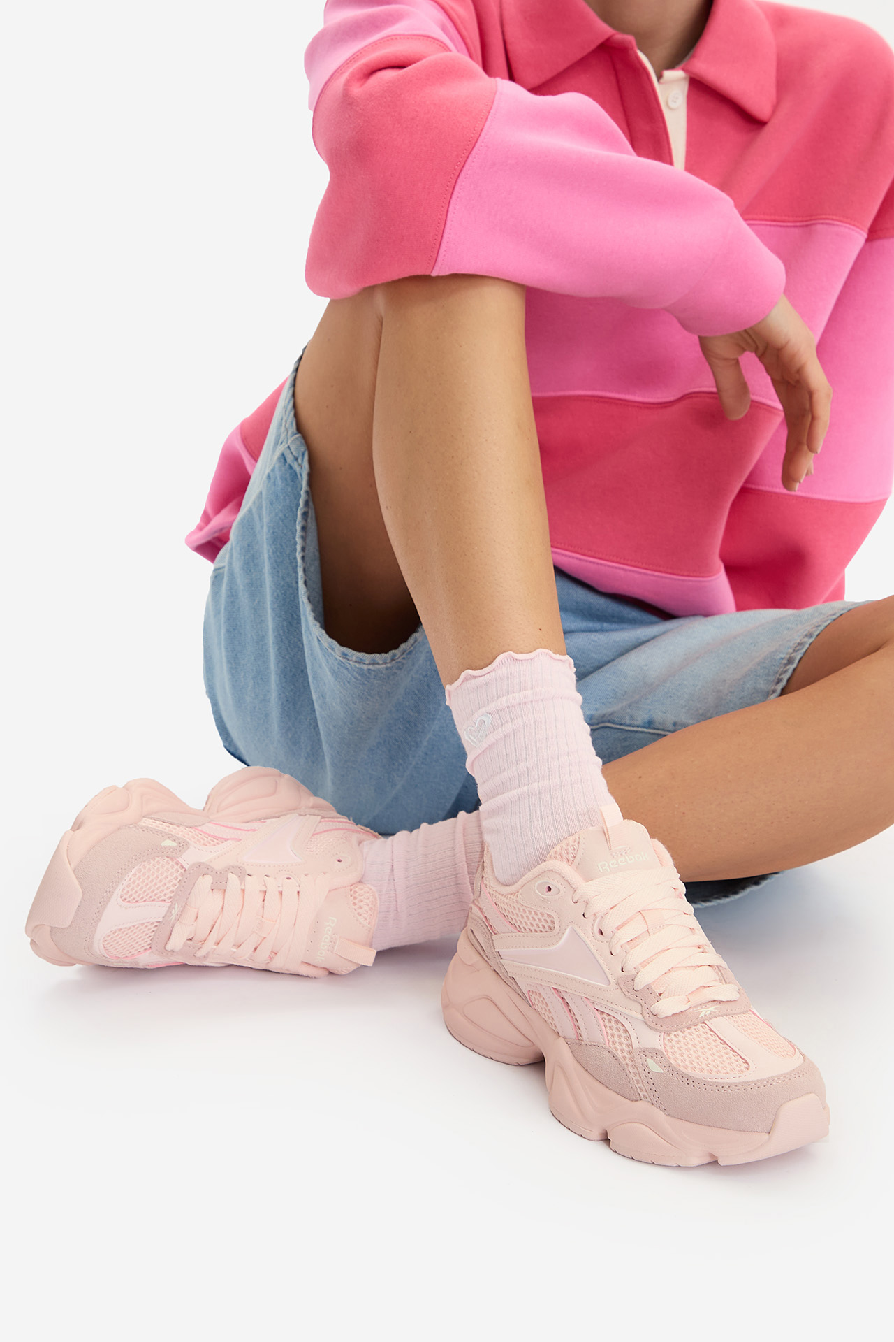 REEBOK WB-CHARGE AR30246WQQC Różowy
