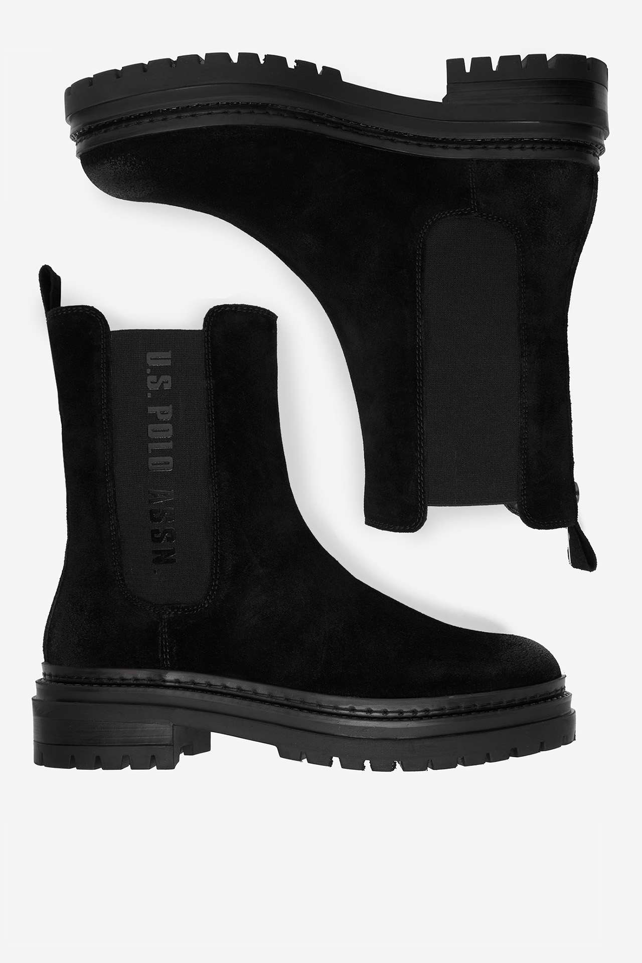 Gležnjarji chelsea Črna