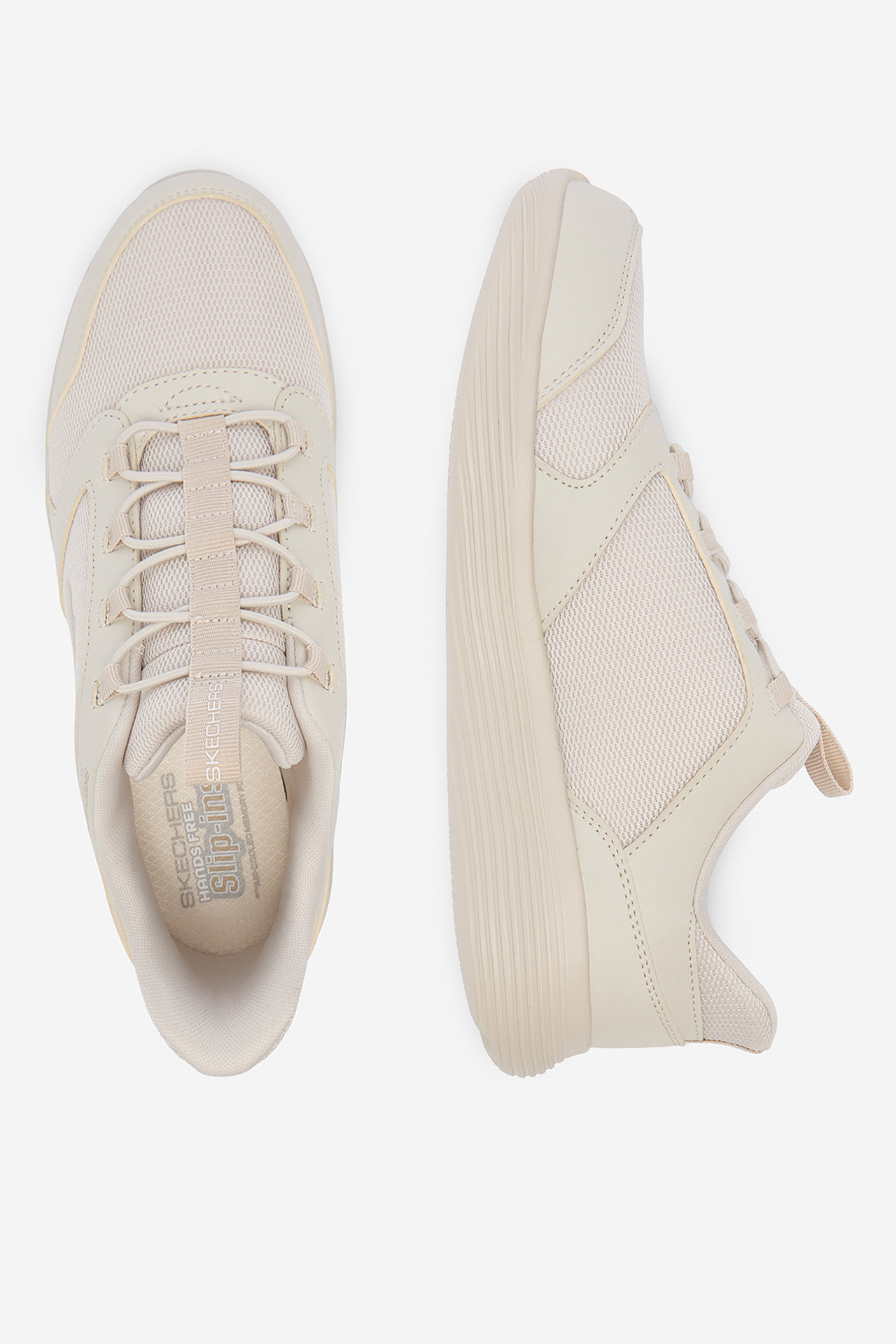 Sneakersy Světle béžová