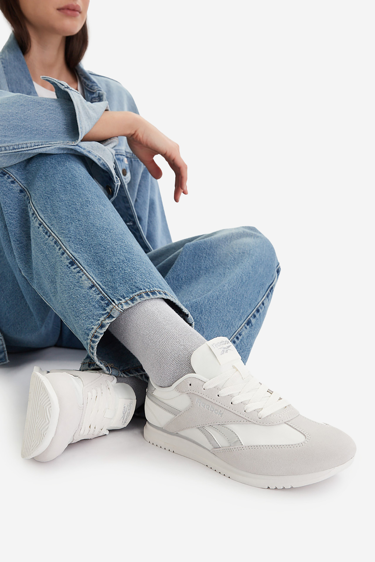 Sneakersy Světle béžová