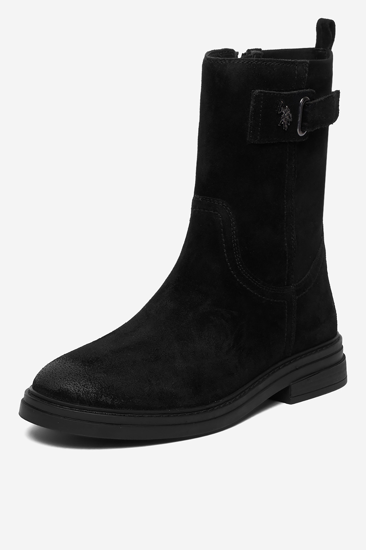 Členková obuv Čierna