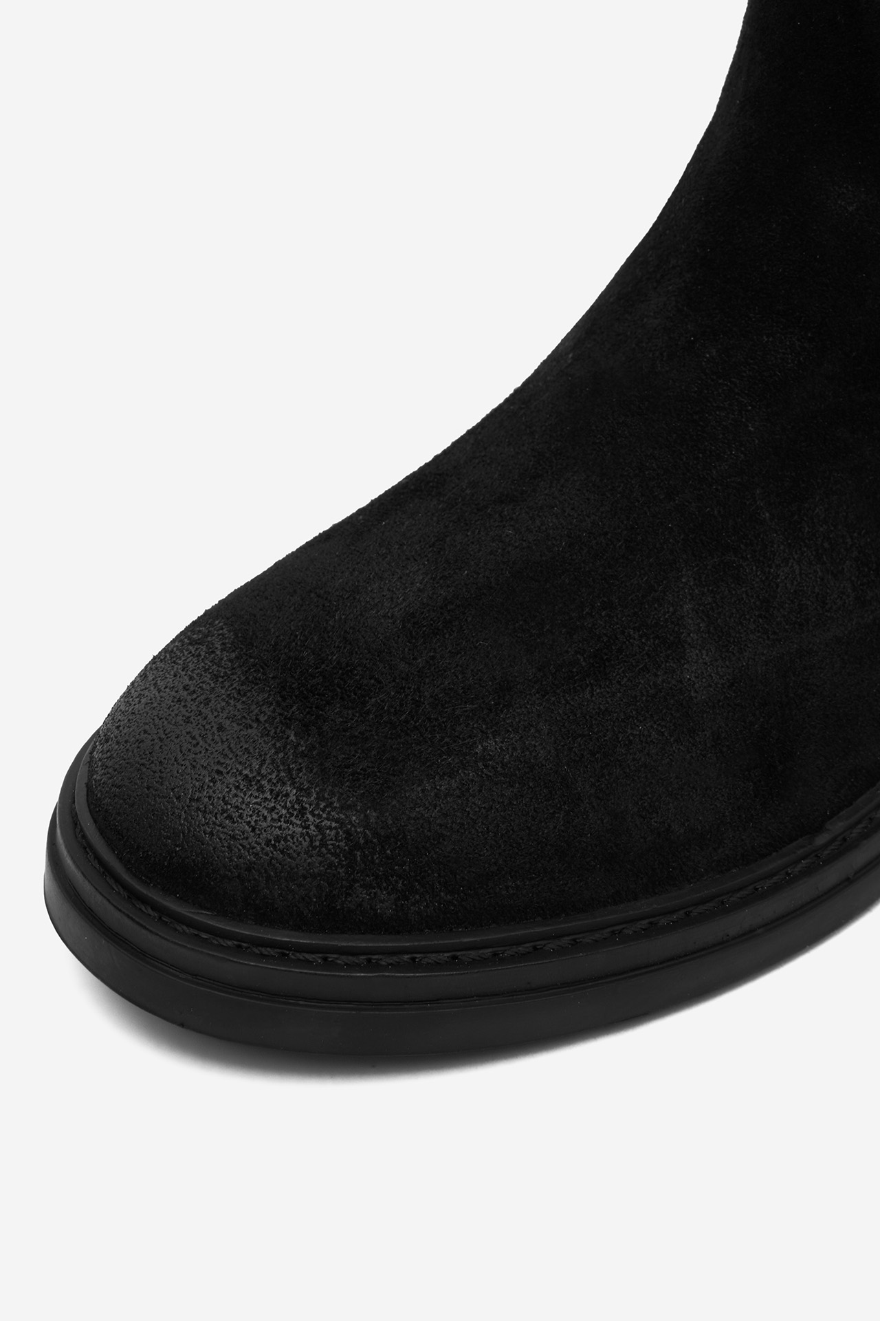 Členková obuv Čierna