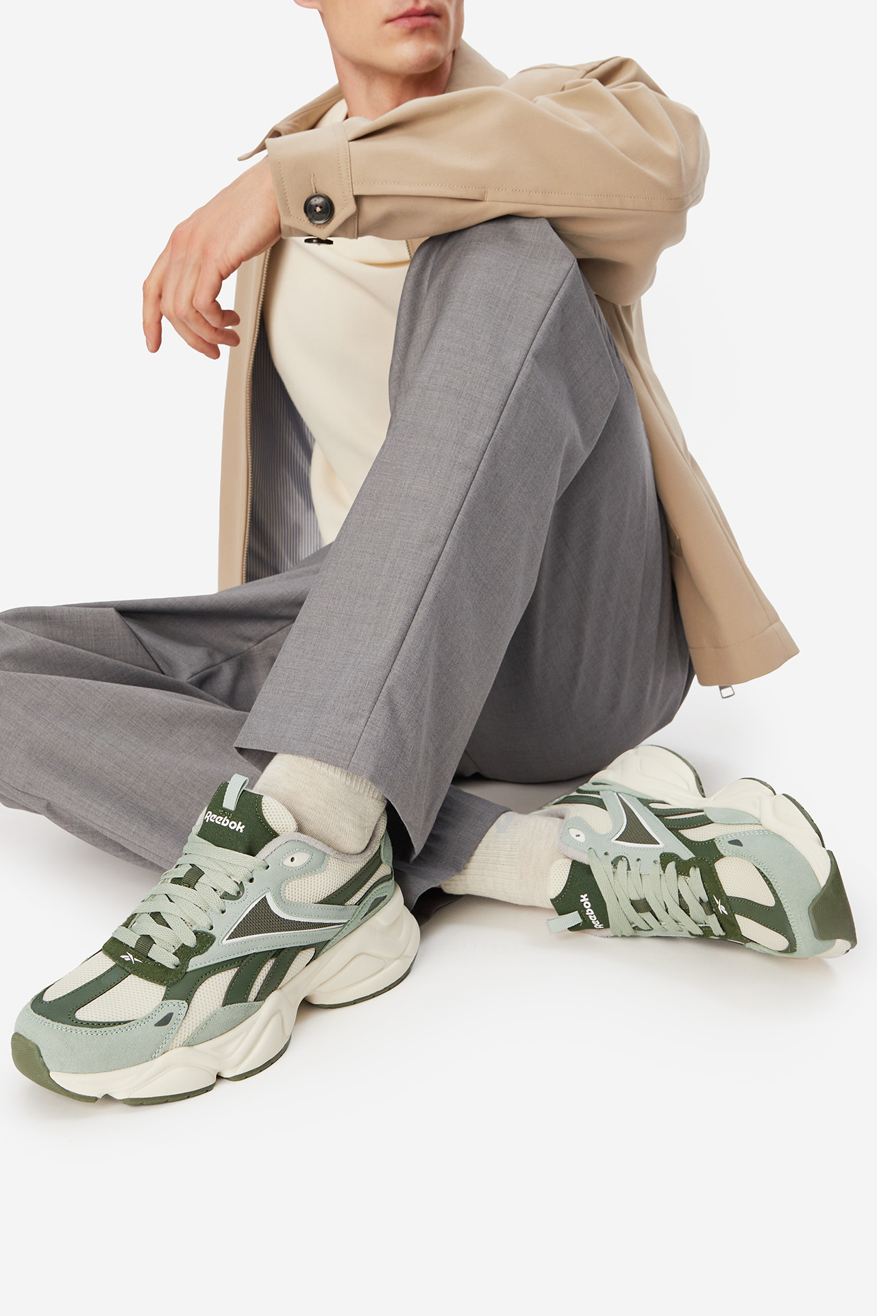 REEBOK WB-CHARGE AR30246MKGC Zielony