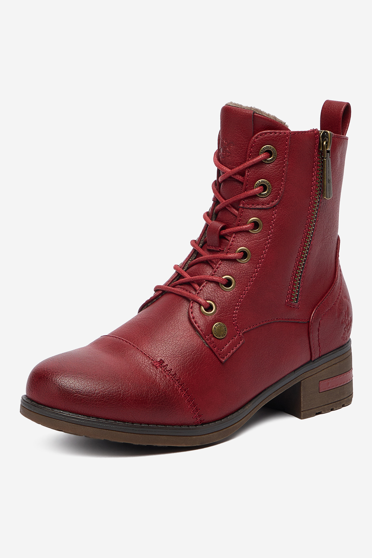 Kotníková obuv Červená