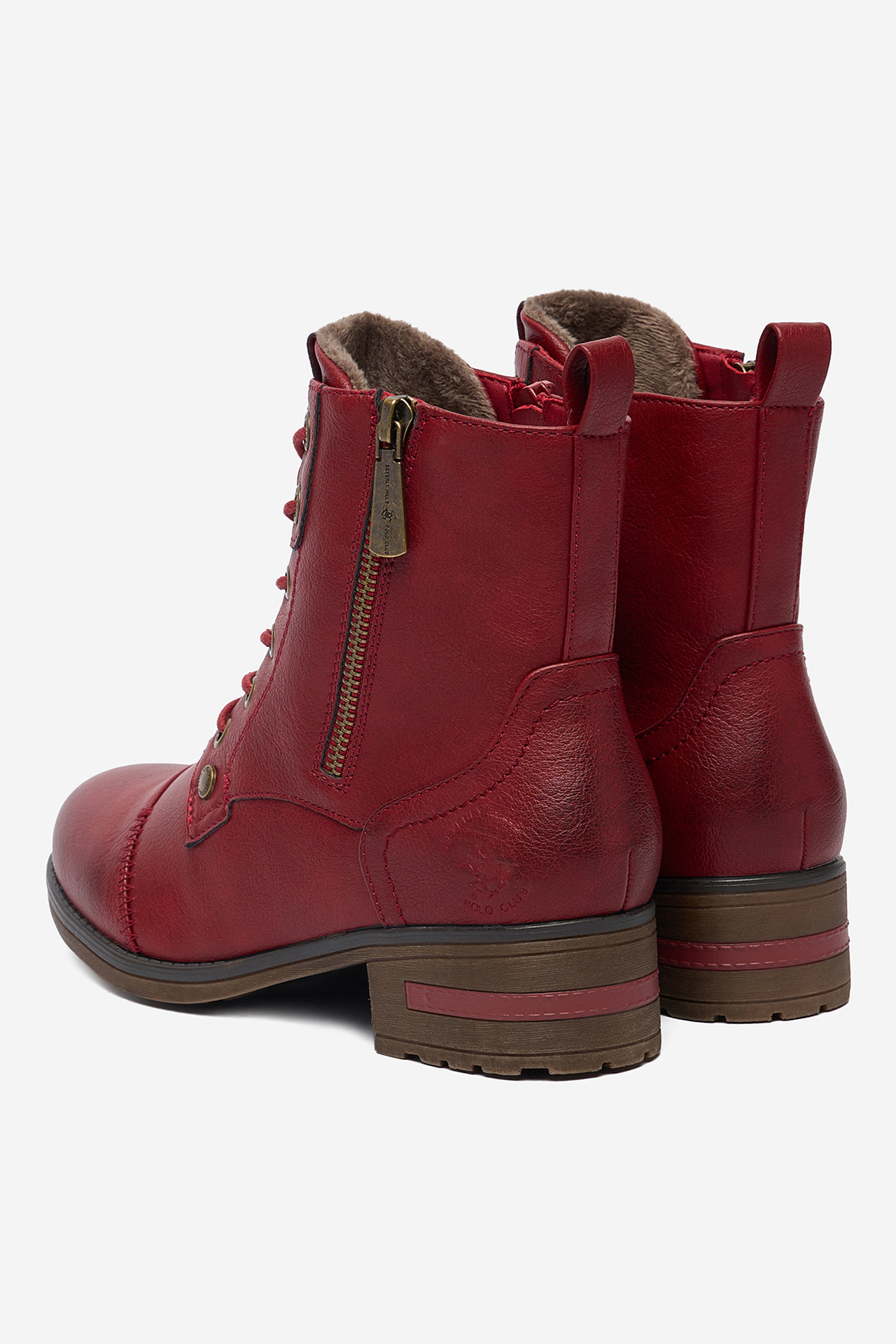 Kotníková obuv Červená