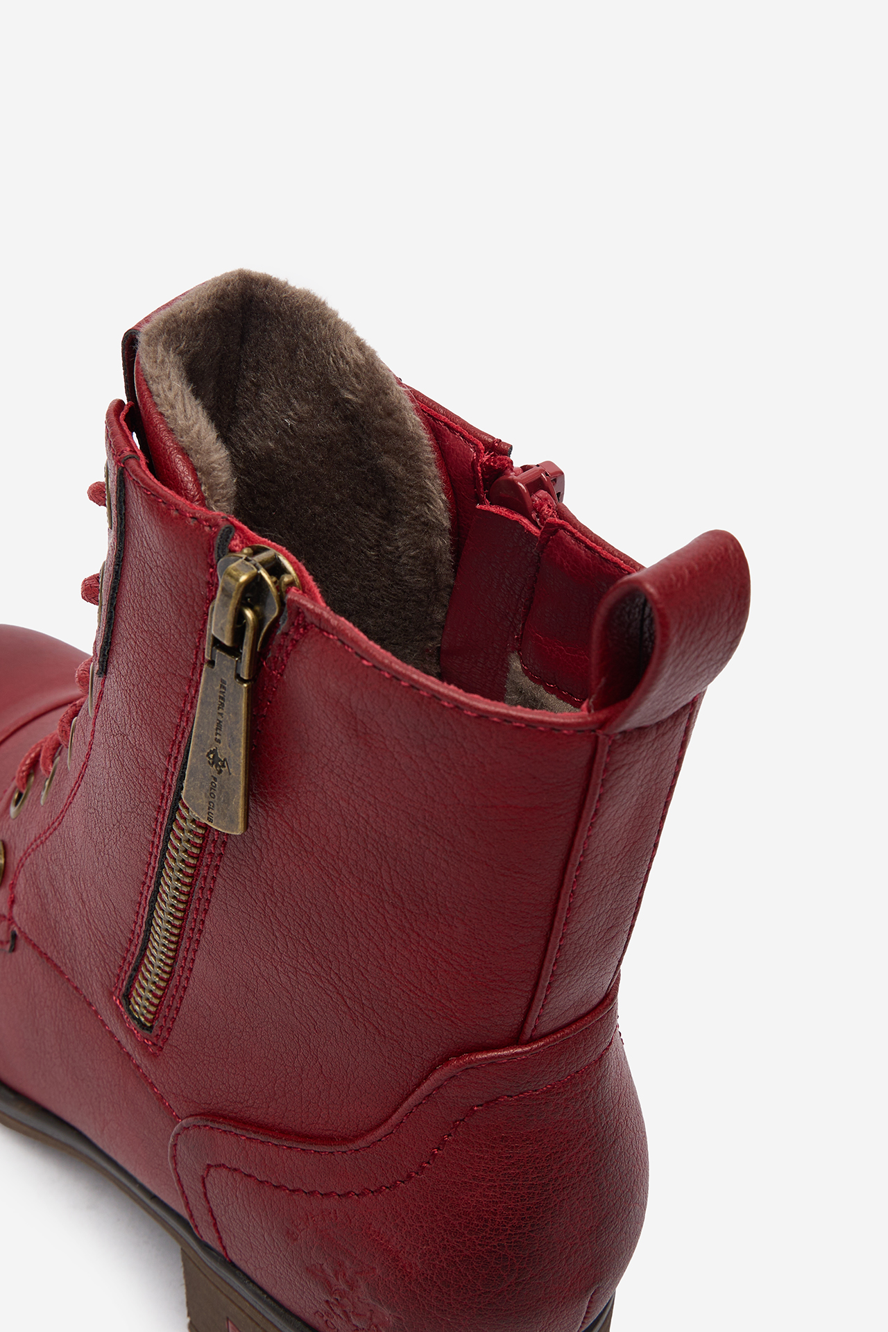 Kotníková obuv Červená