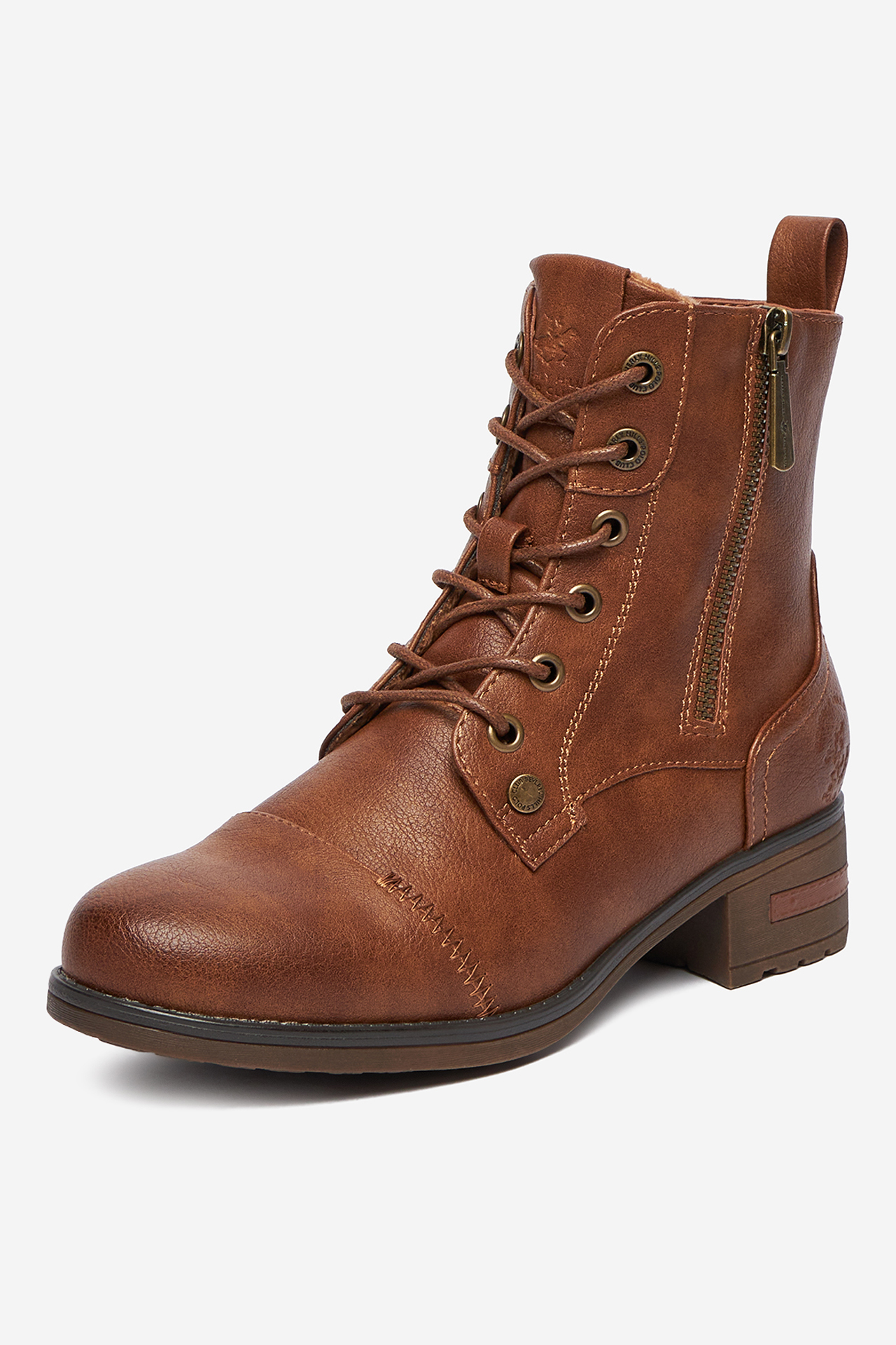 Kotníková obuv Hnědá