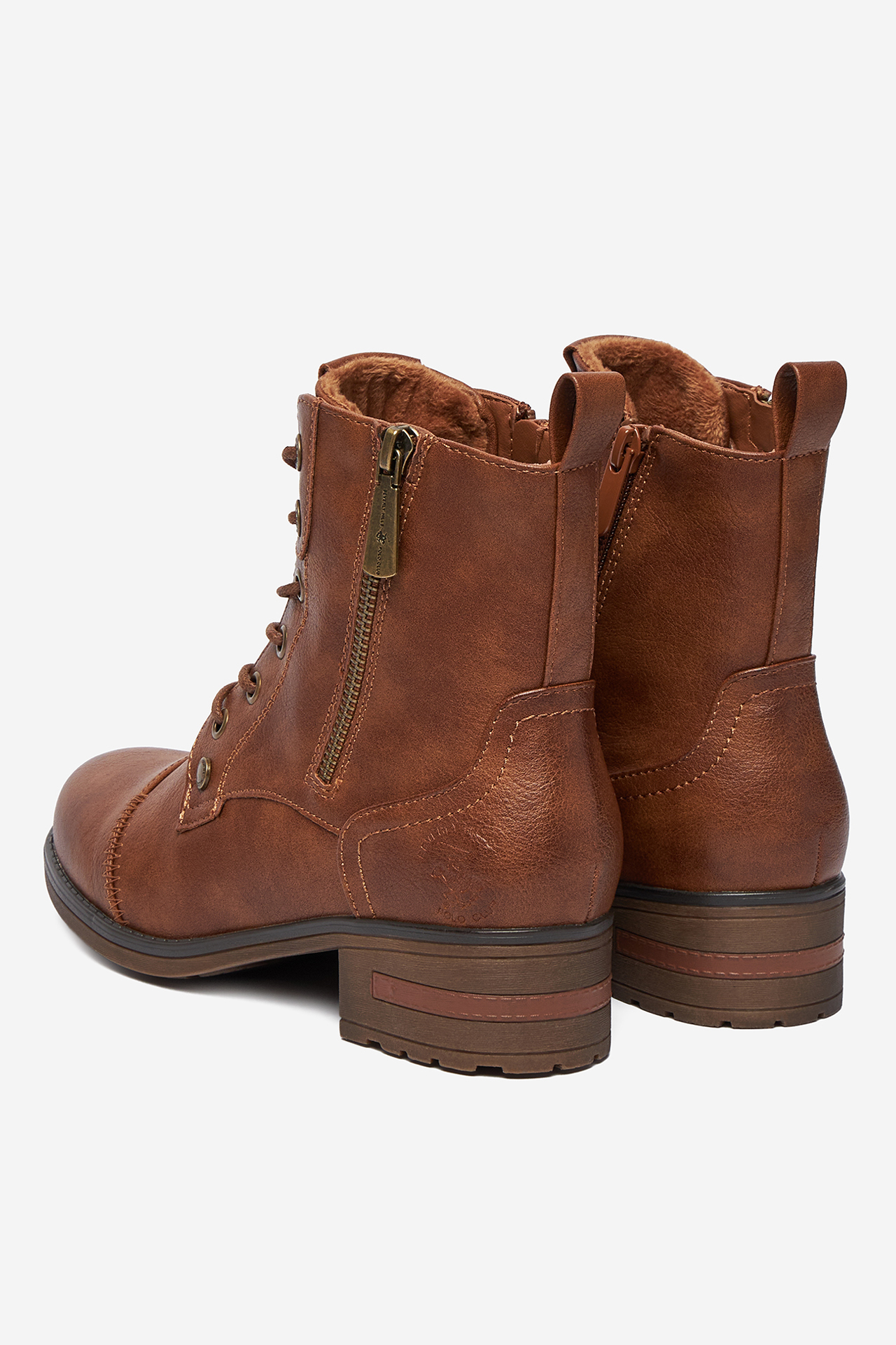 Kotníková obuv Hnědá