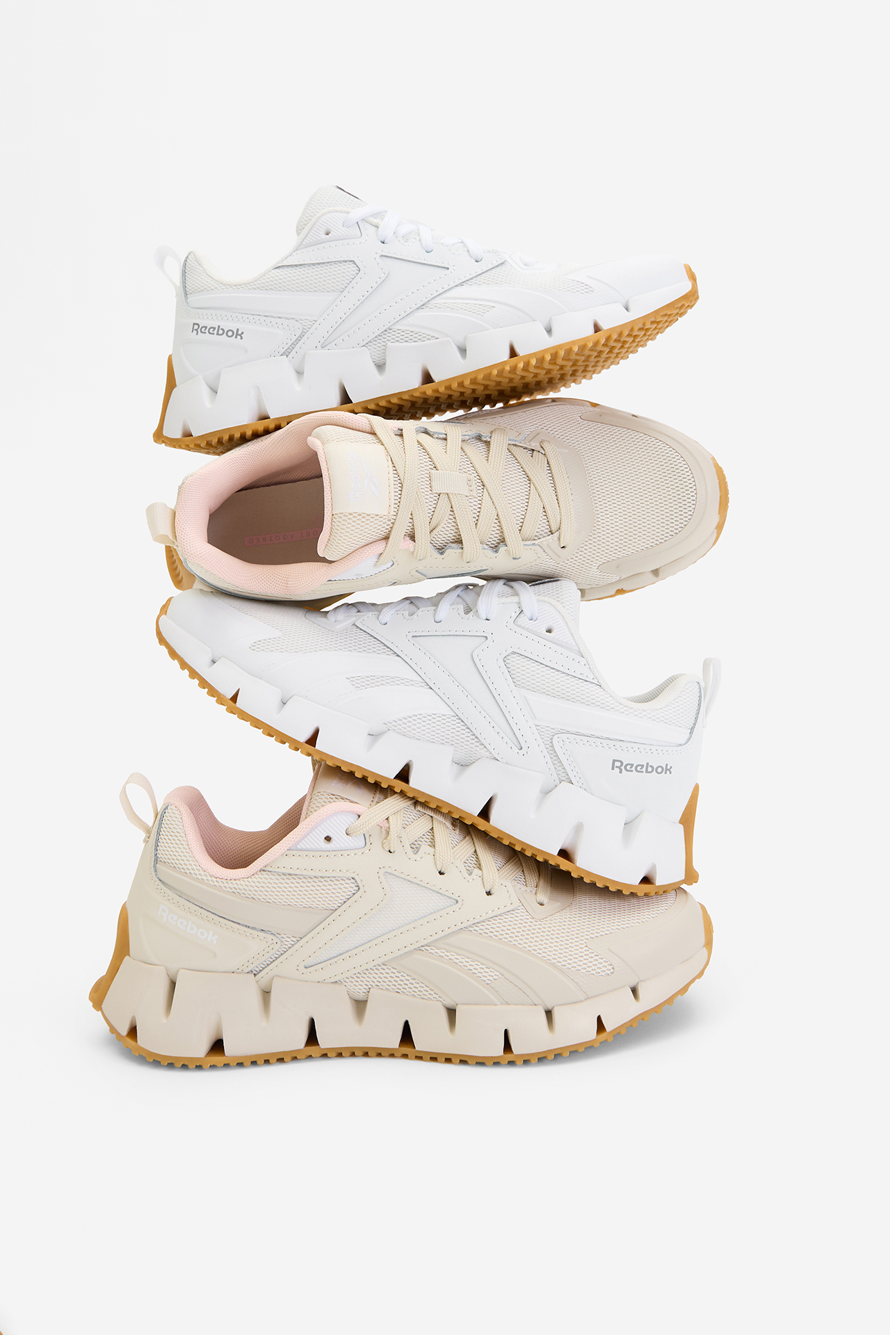 Sneakersy Světle béžová