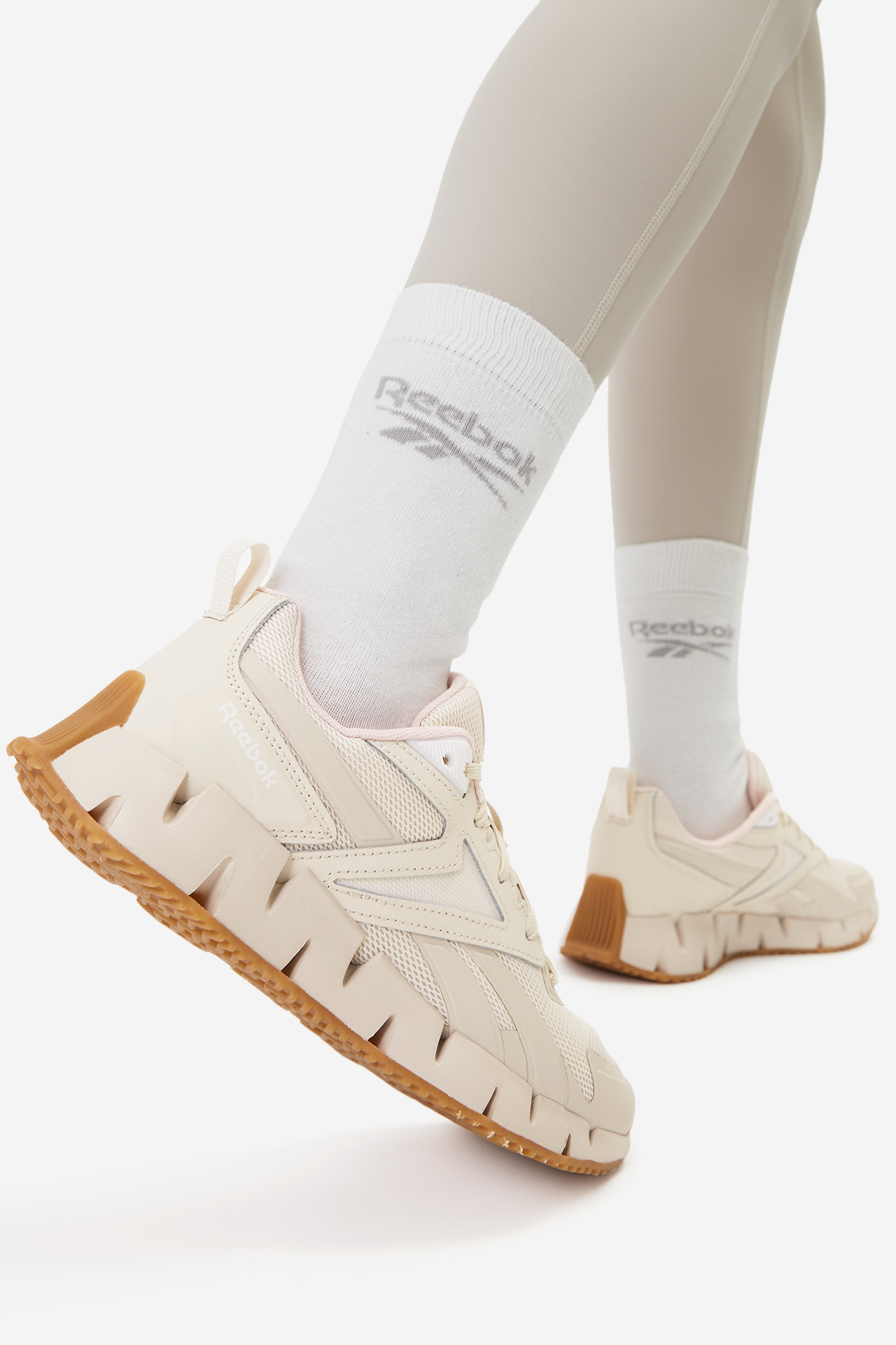 Sneakersy Světle béžová