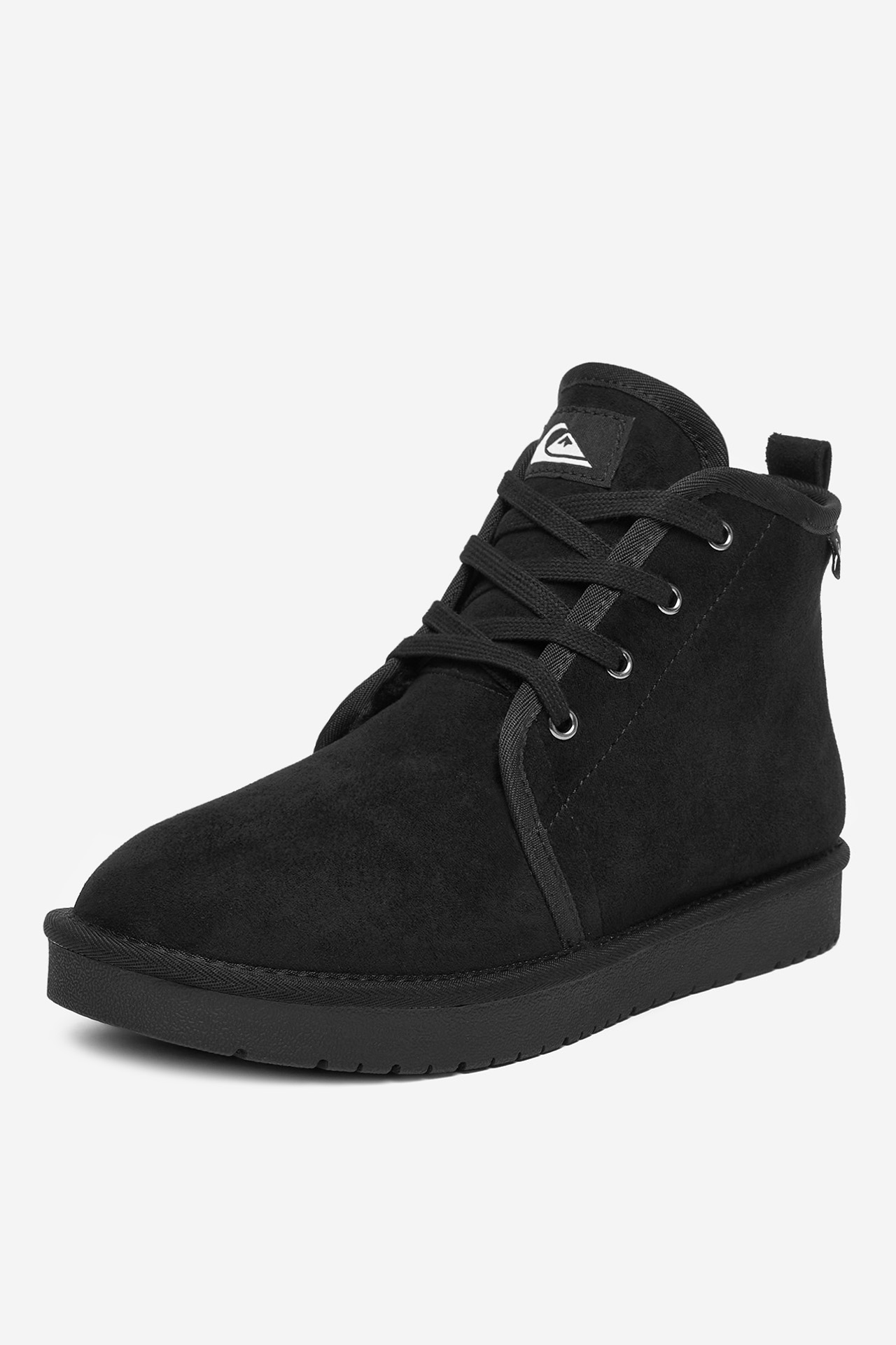 Gležnjarji z vezalkami Črna