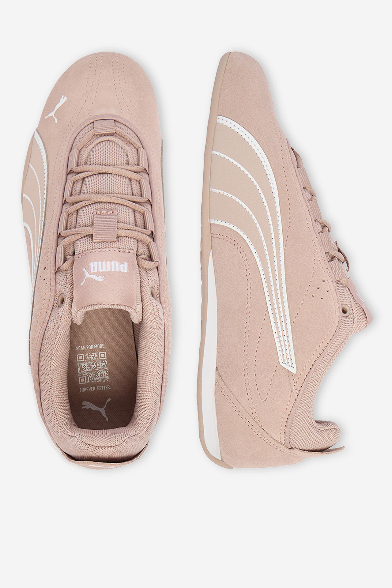 Sneakersy Světle růžová