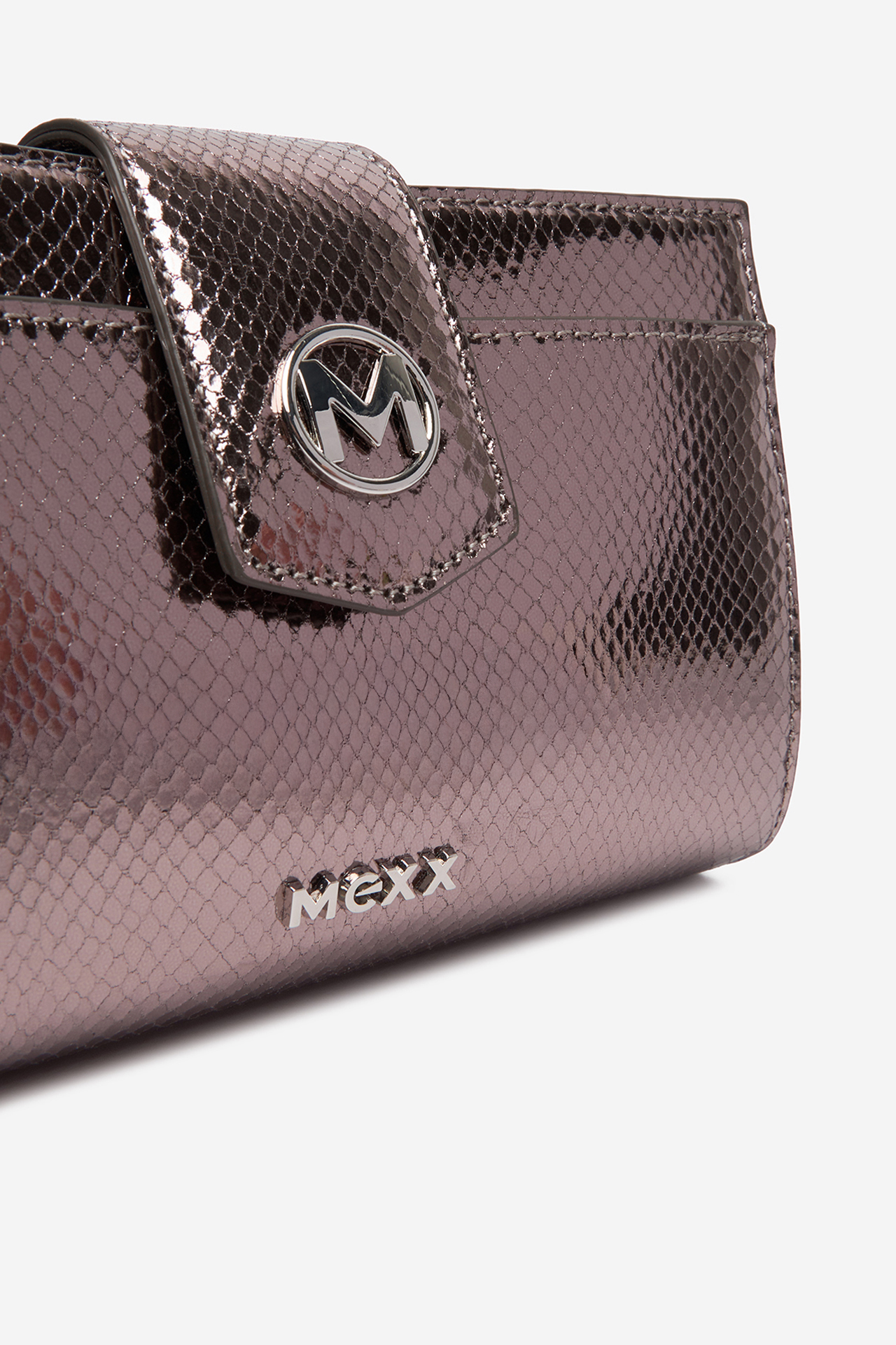 Kabelka Stříbrný temný