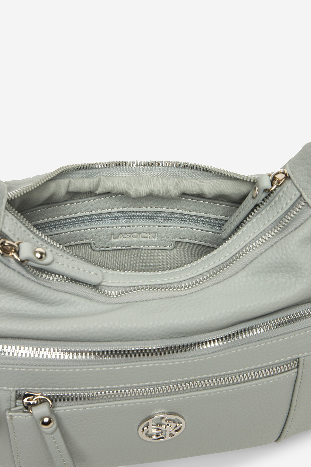 Kabelka Světle šedá