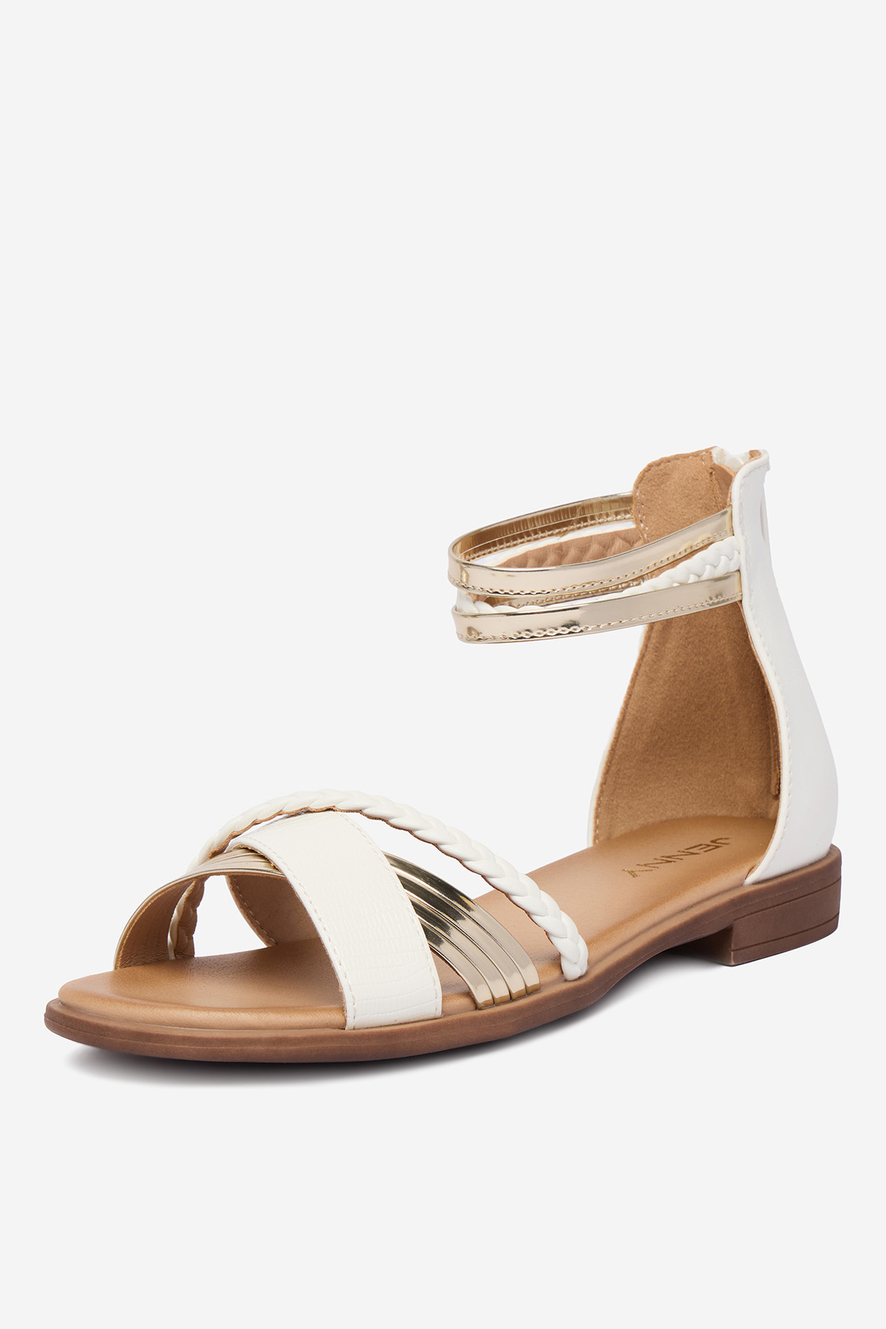 Sandály Bílá