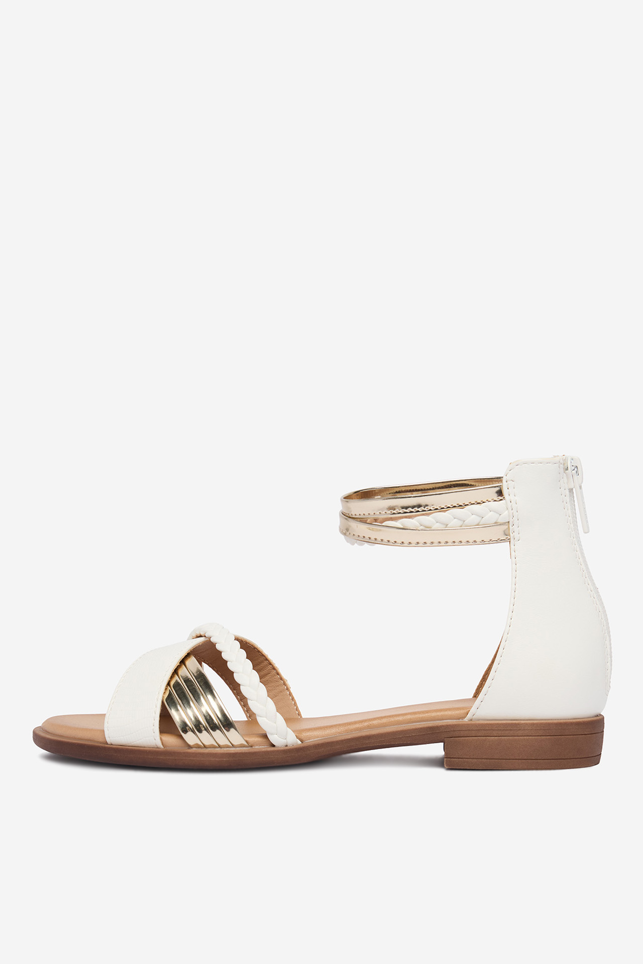 Sandály Bílá